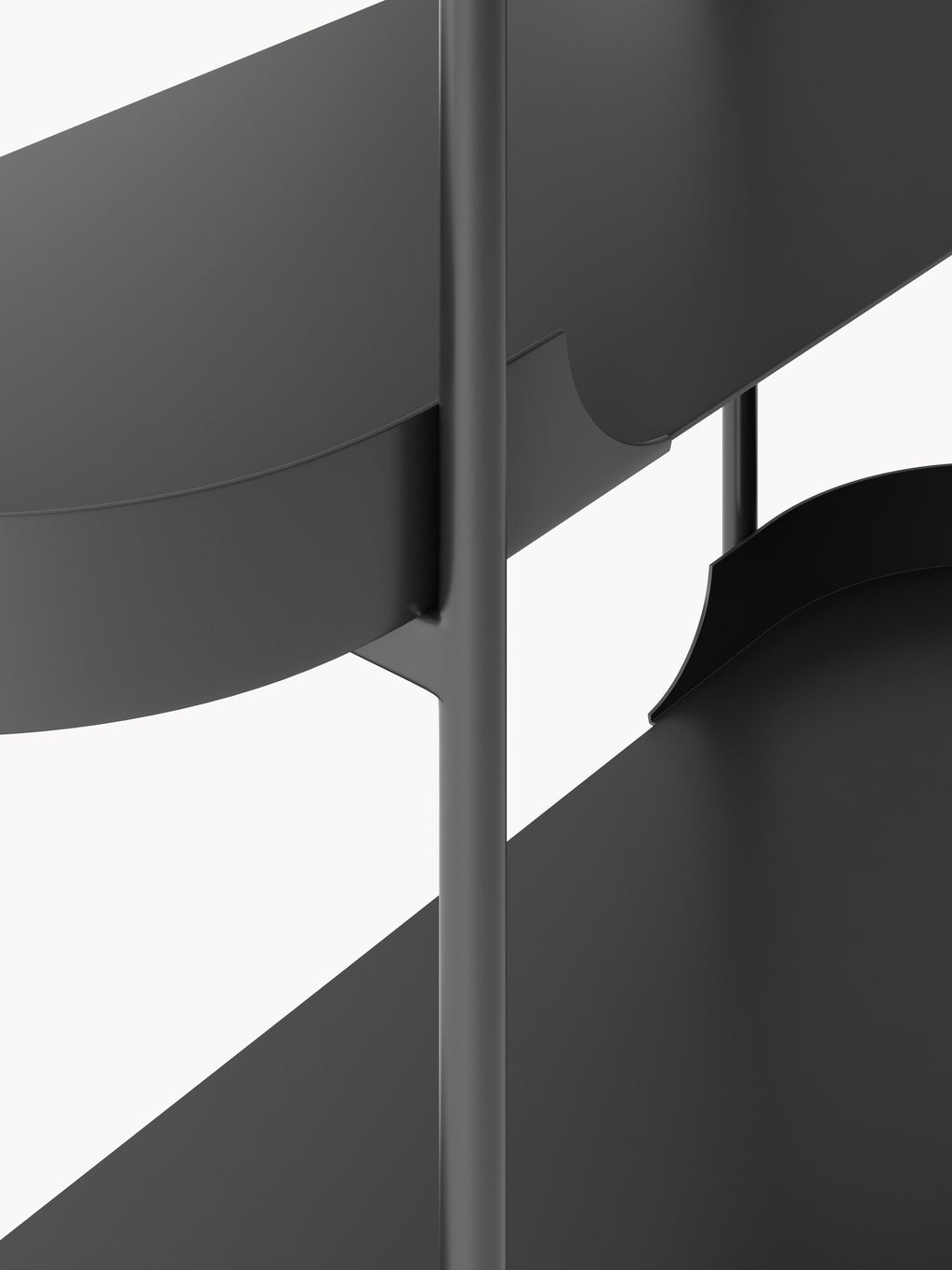 Taru Tall Metal Shelving Unit
