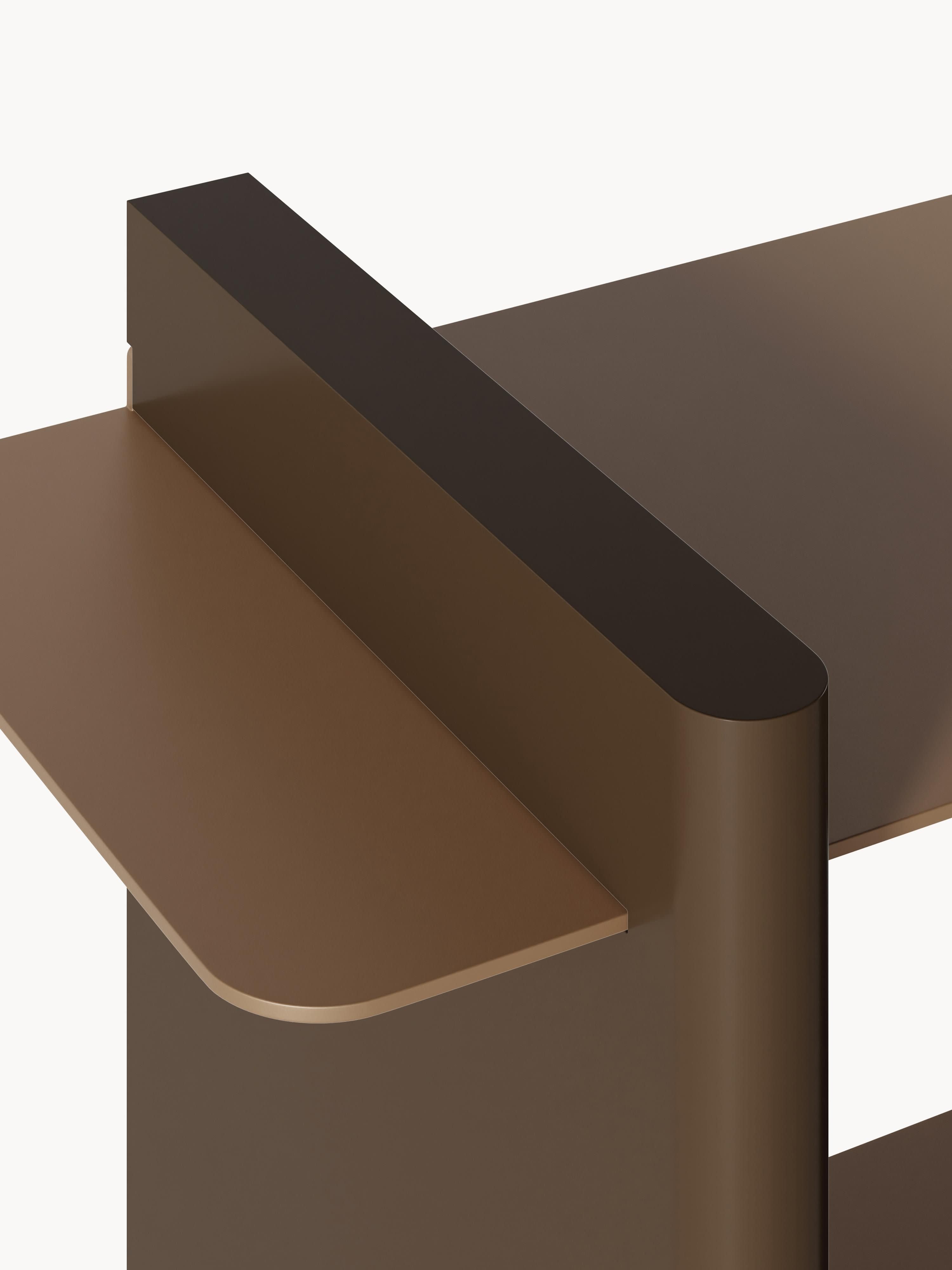 Rami Shelving Unit with Metal Elements