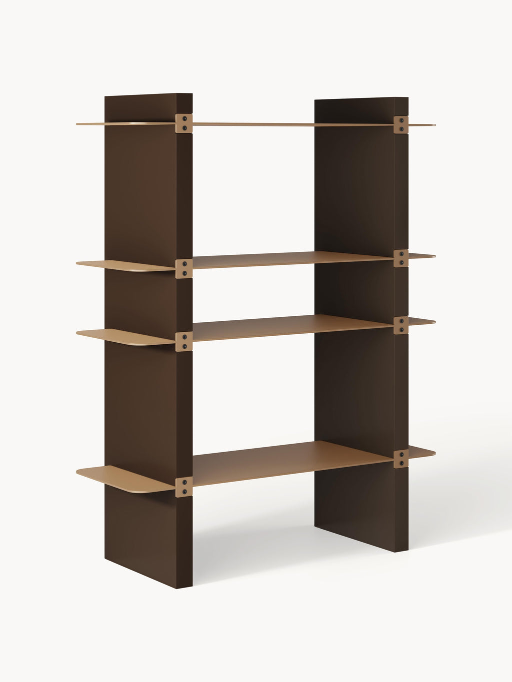 Rami Shelving Unit with Metal Elements