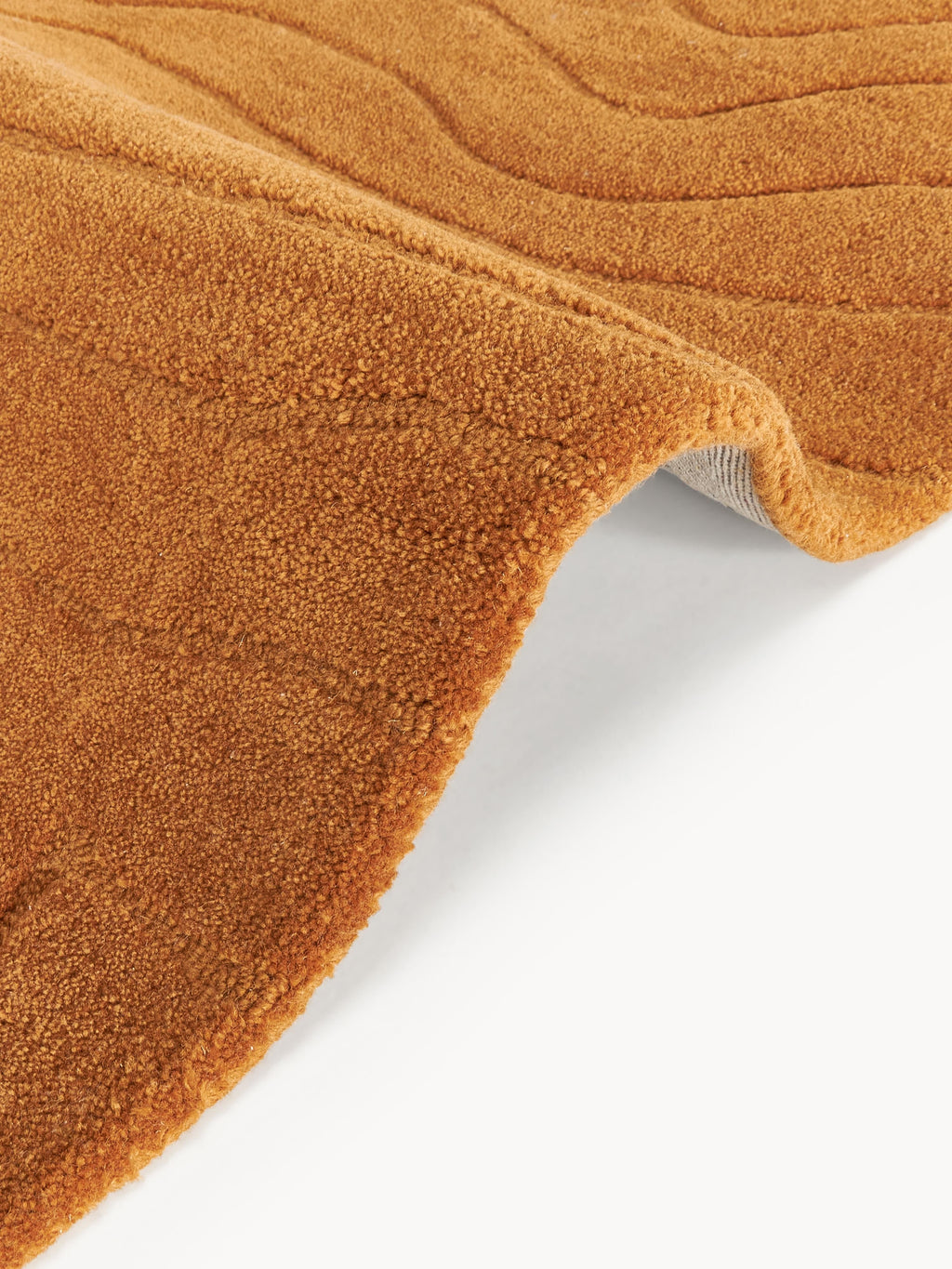 Aaron High-Low Wool Rug, Hand-Tufted