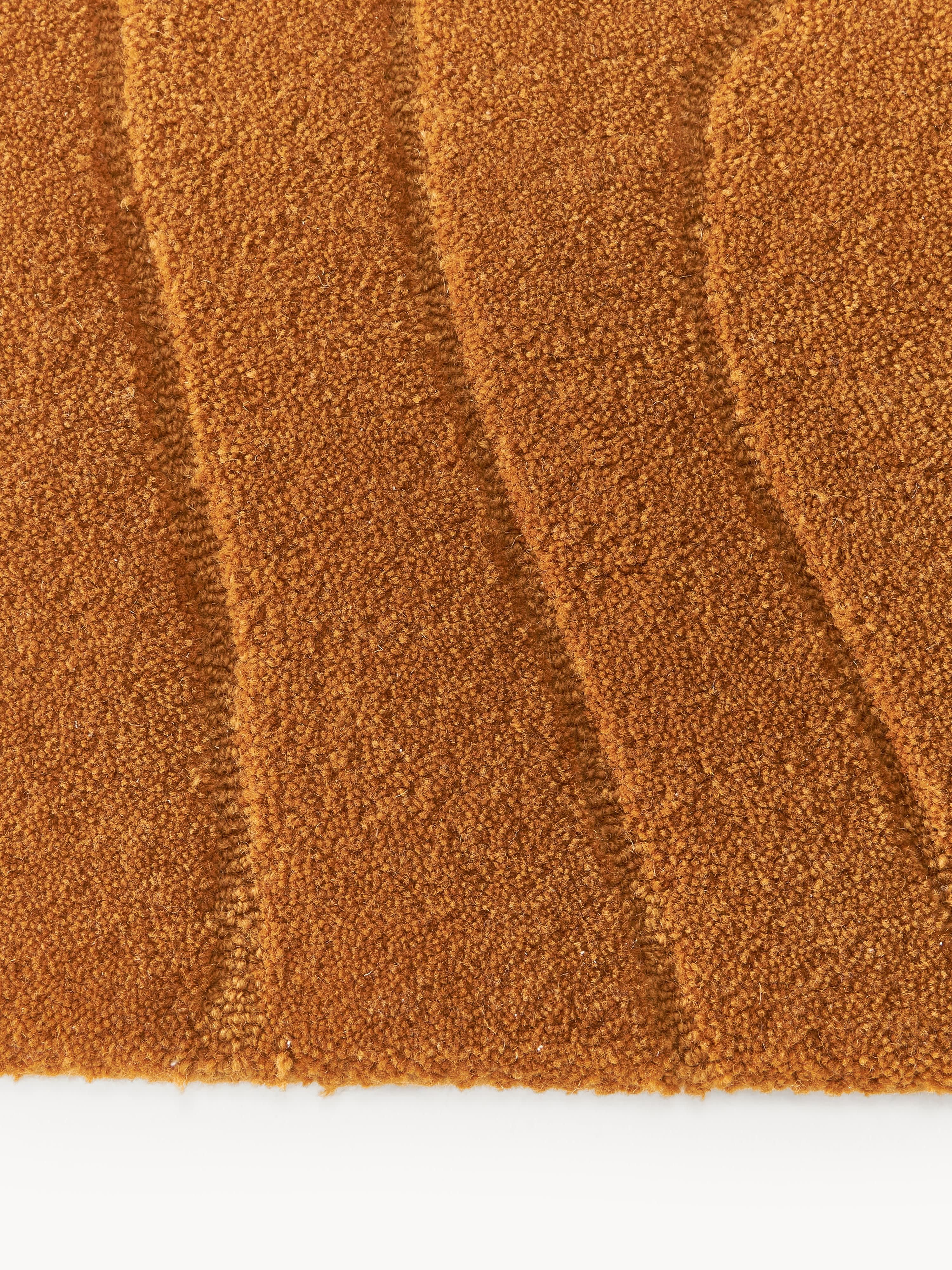 Aaron High-Low Wool Rug, Hand-Tufted
