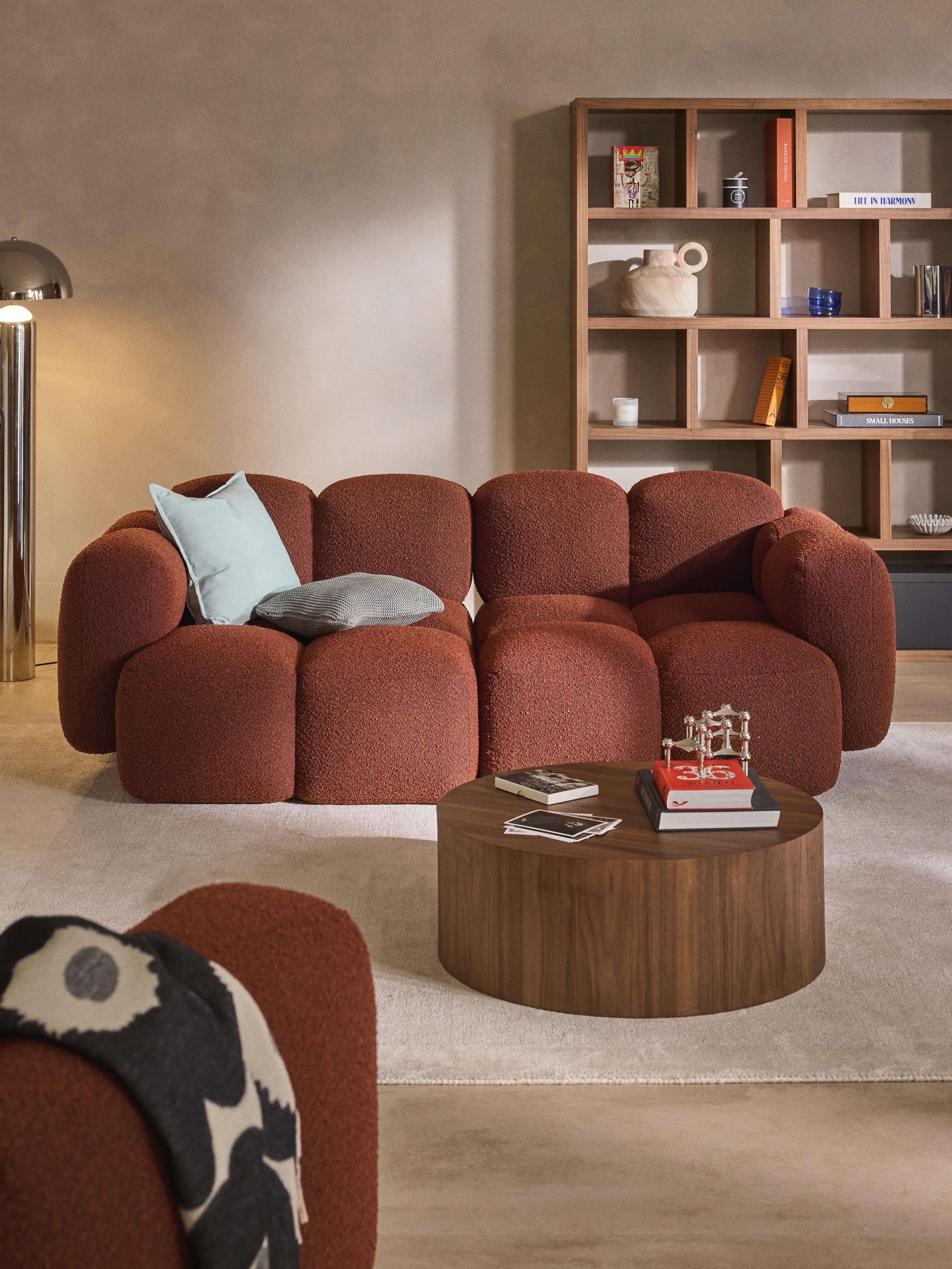 Tayla Bouclé Modular Sofa (3-seater)
