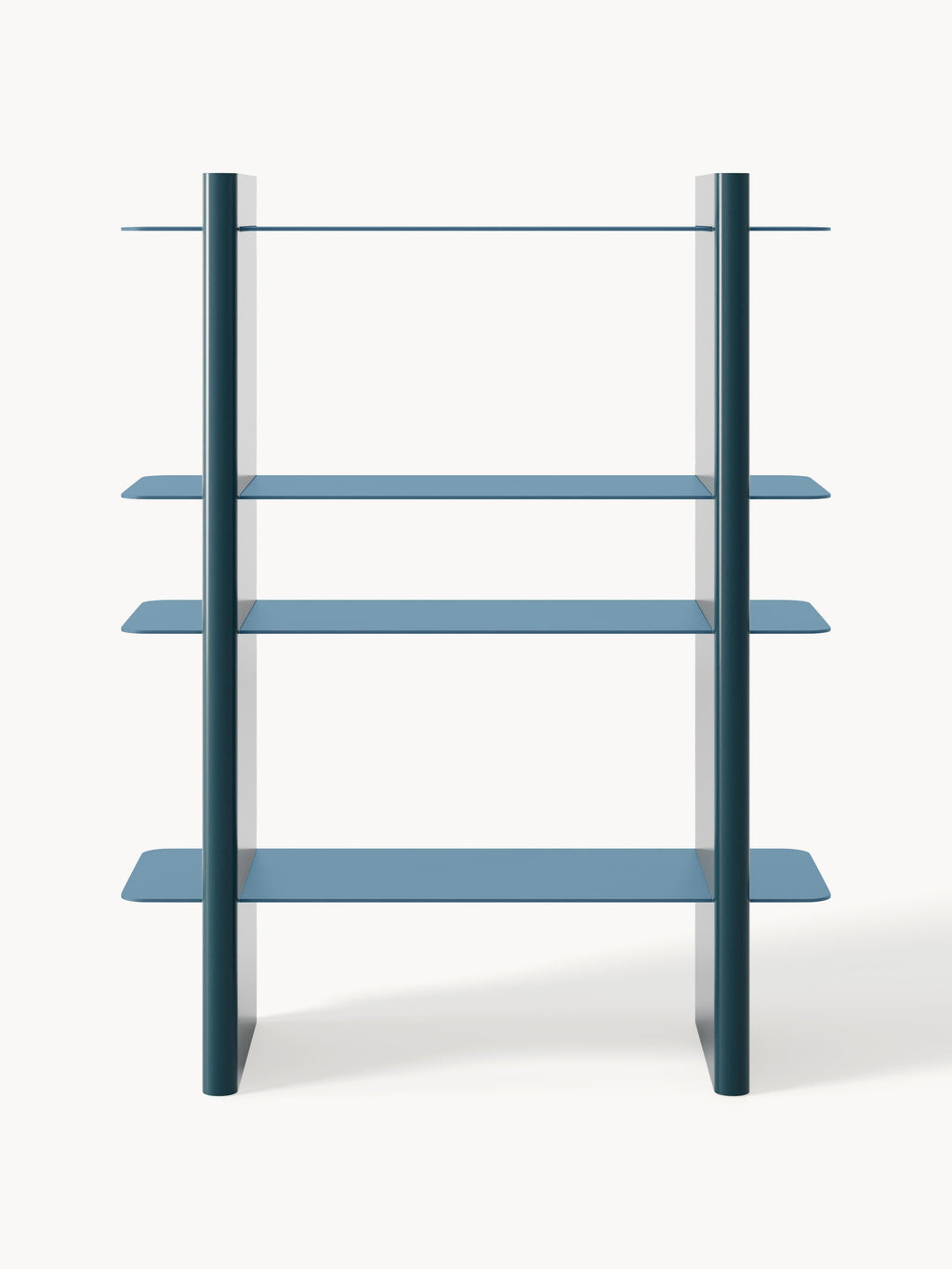 Rami Shelving Unit with Metal Elements