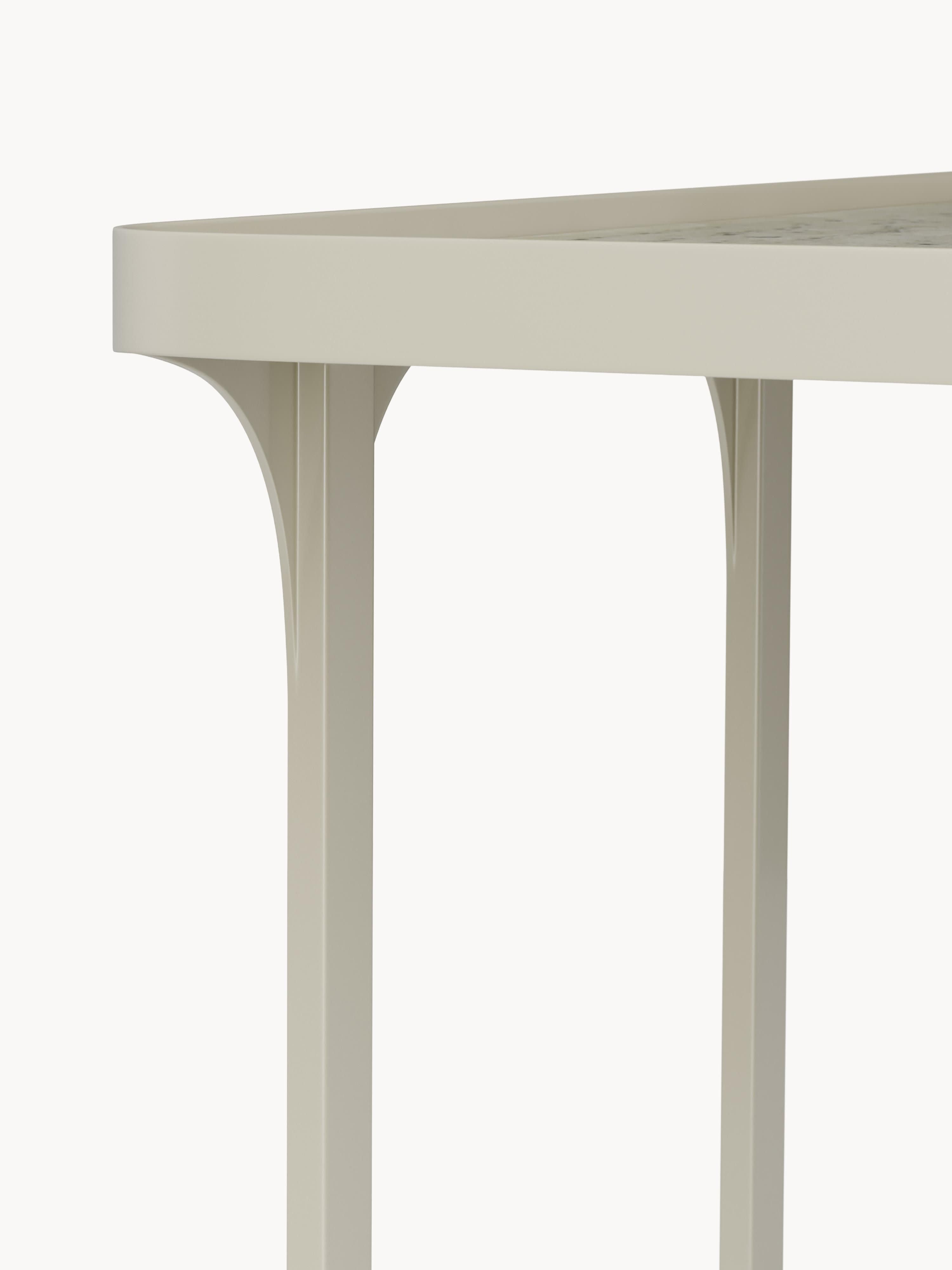 Bella Travertine Effect Console Table