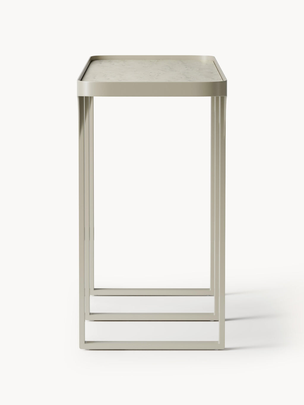 Bella Travertine Effect Console Table