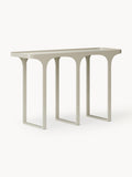 Gallery image 1 - Travertine Effect Console Table Bella