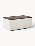 Gallery image 1 - Bouclé Ottoman Lennon with Storage