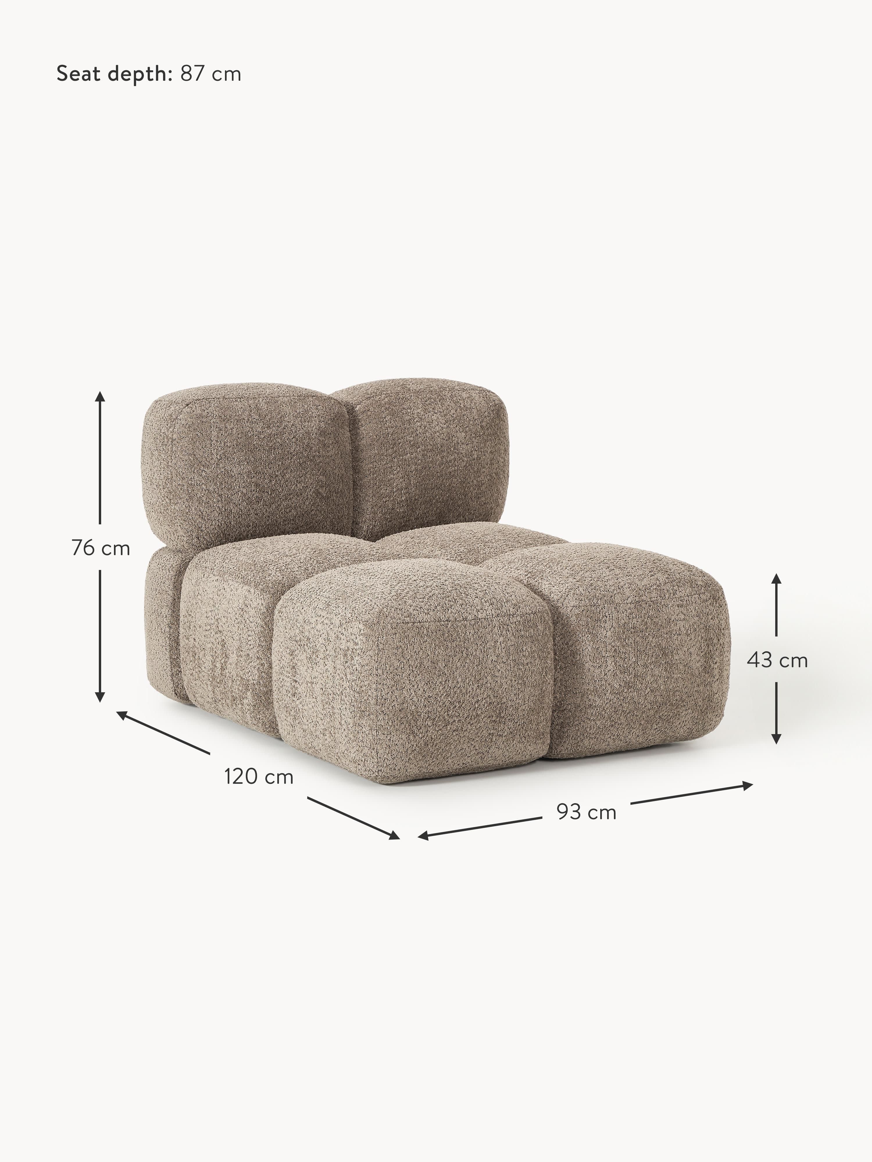 Tayla Teddy Bouclé Centre Module