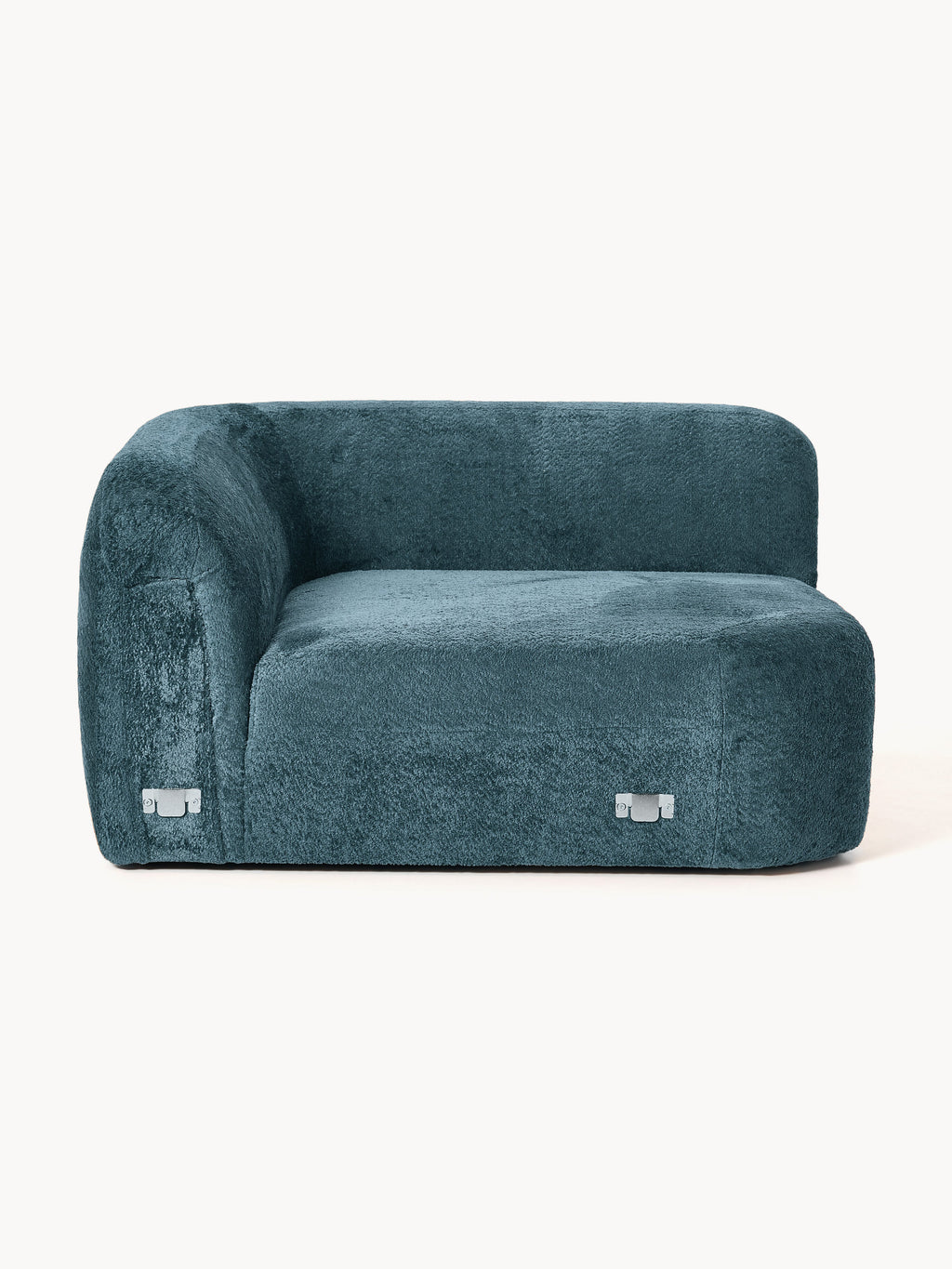 Wolke Round Teddy Bouclé Corner Module