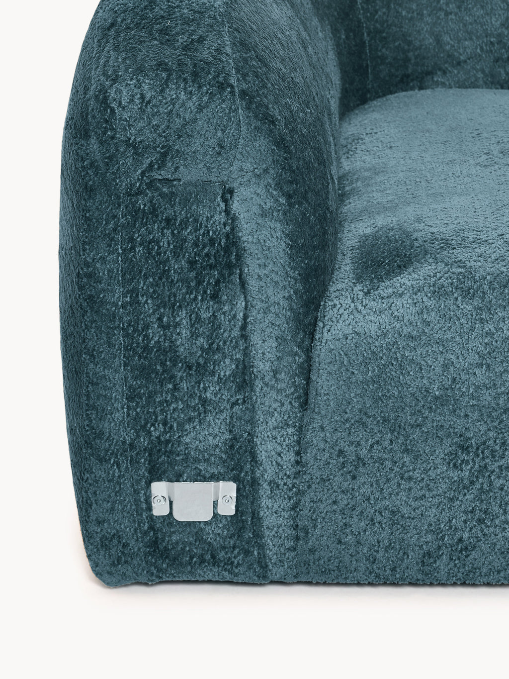 Wolke Round Teddy Bouclé Corner Module