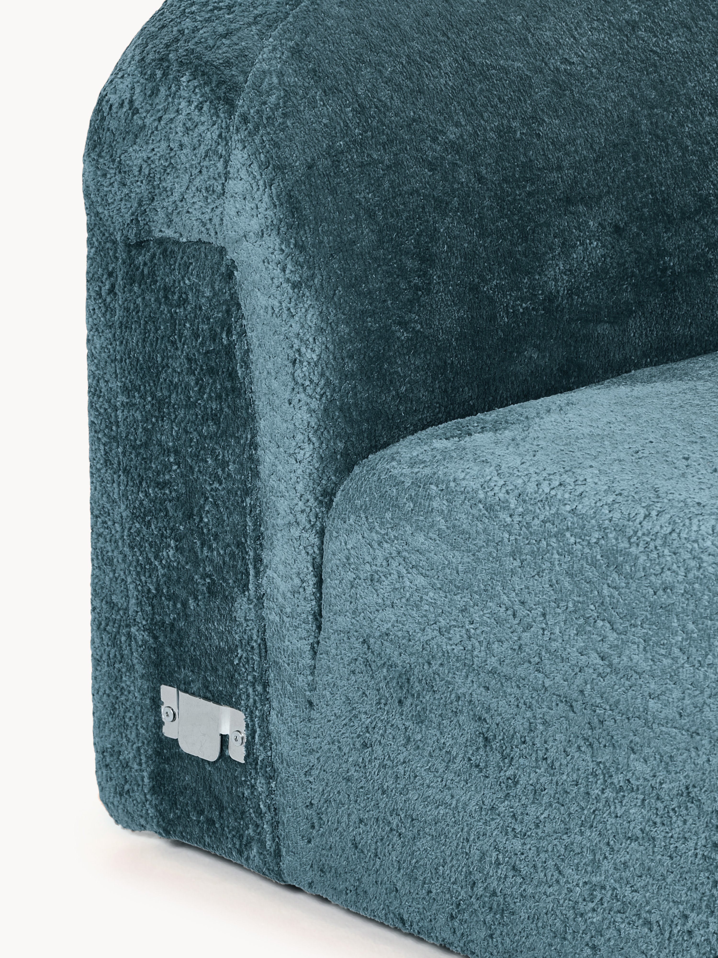 Wolke Round Teddy Bouclé Corner Module