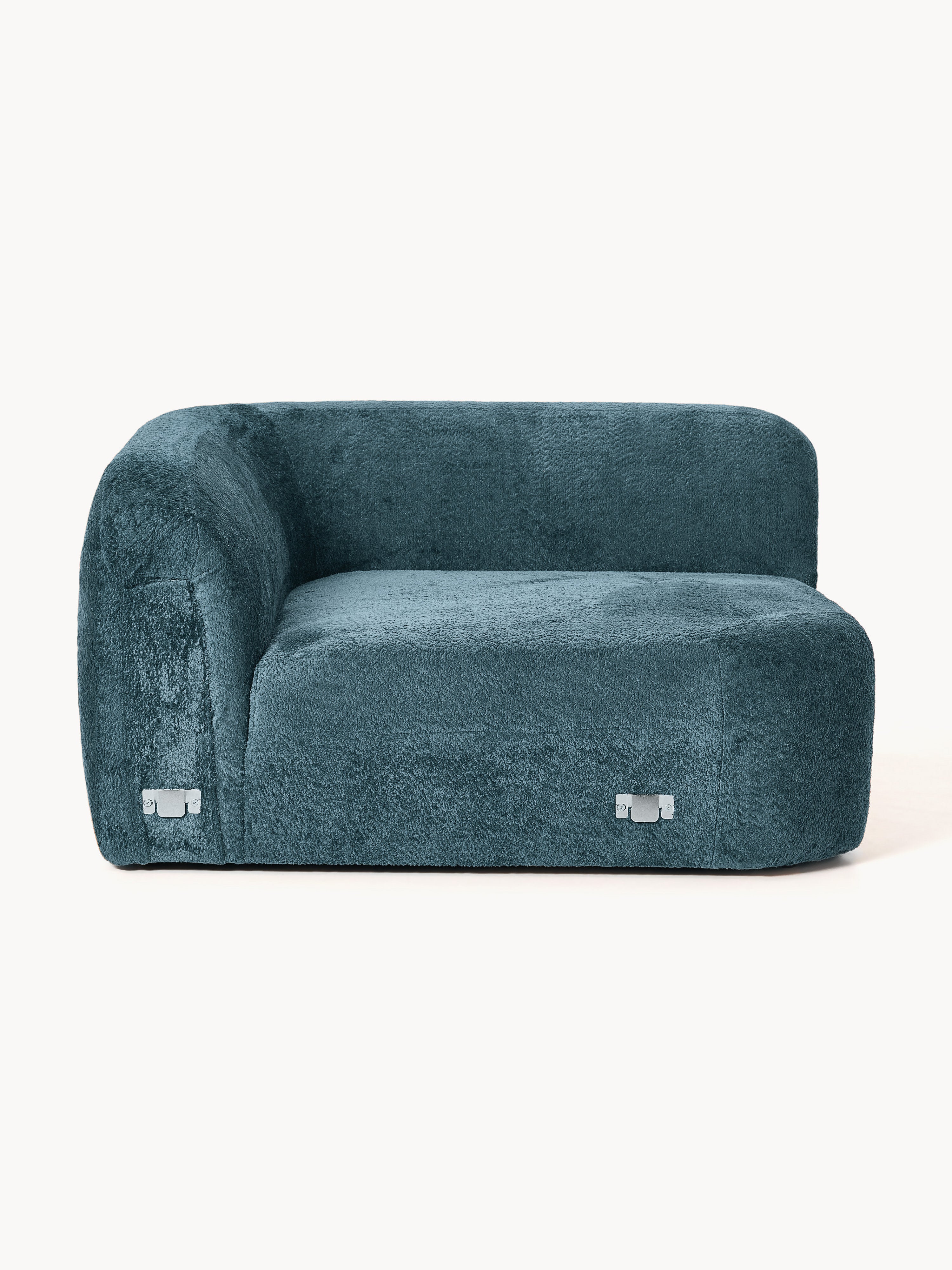 Wolke Round Teddy Bouclé Corner Module