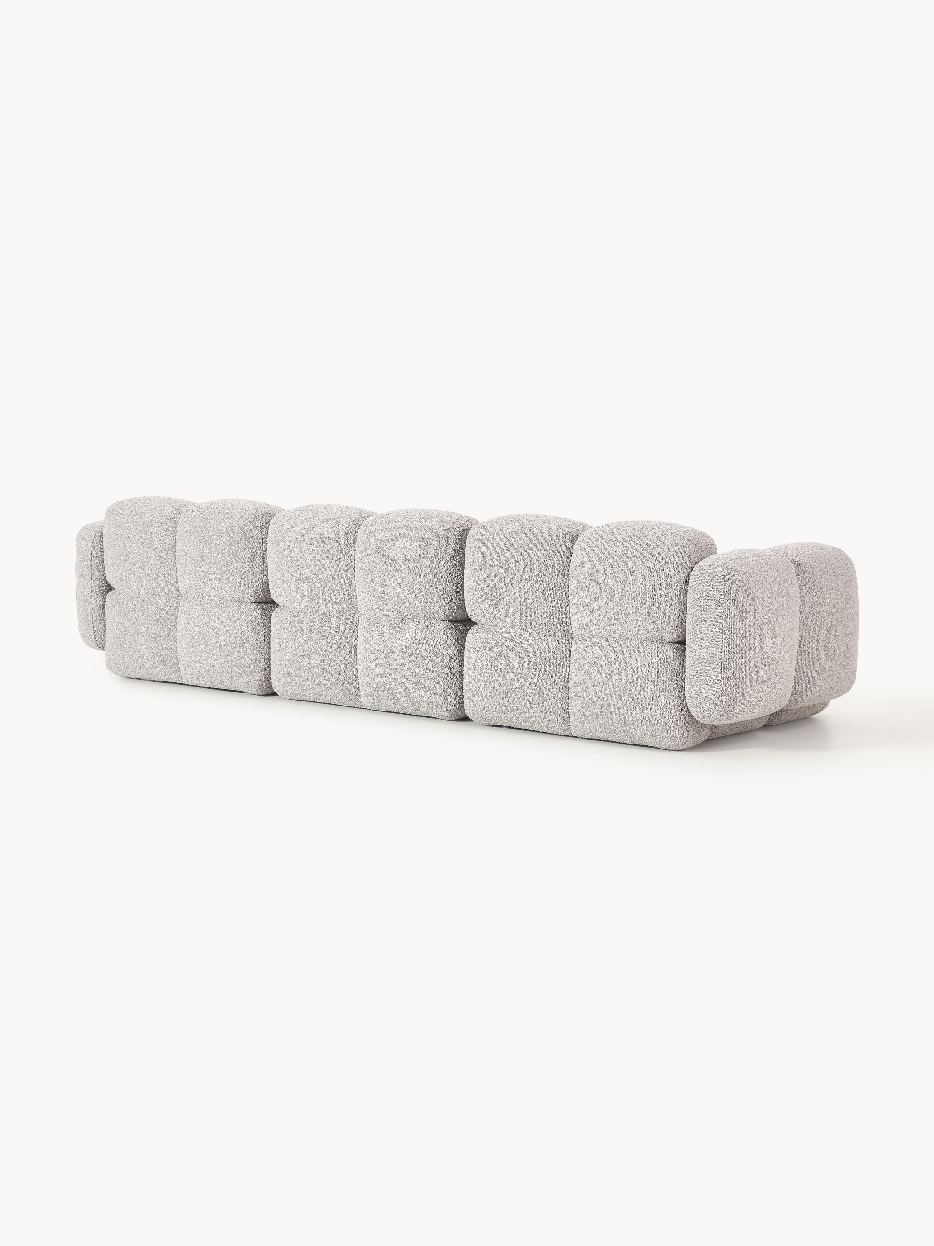 Tayla Bouclé Modular Sofa (4-seater)