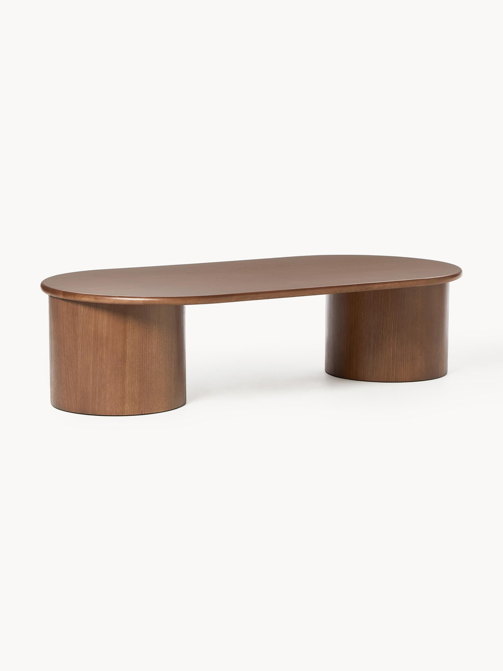 Gallery image 1 - Oval Oak Wood Coffee Table Didi
