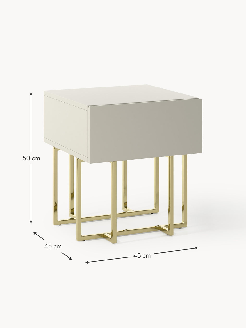 Joe Wooden Bedside Table