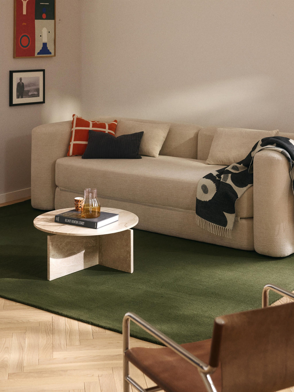 Lora Handwoven Cotton Rug