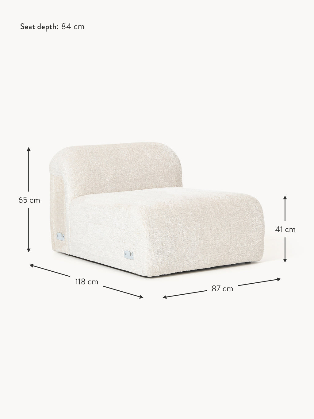Wolke Teddy-Bouclé Centre Module