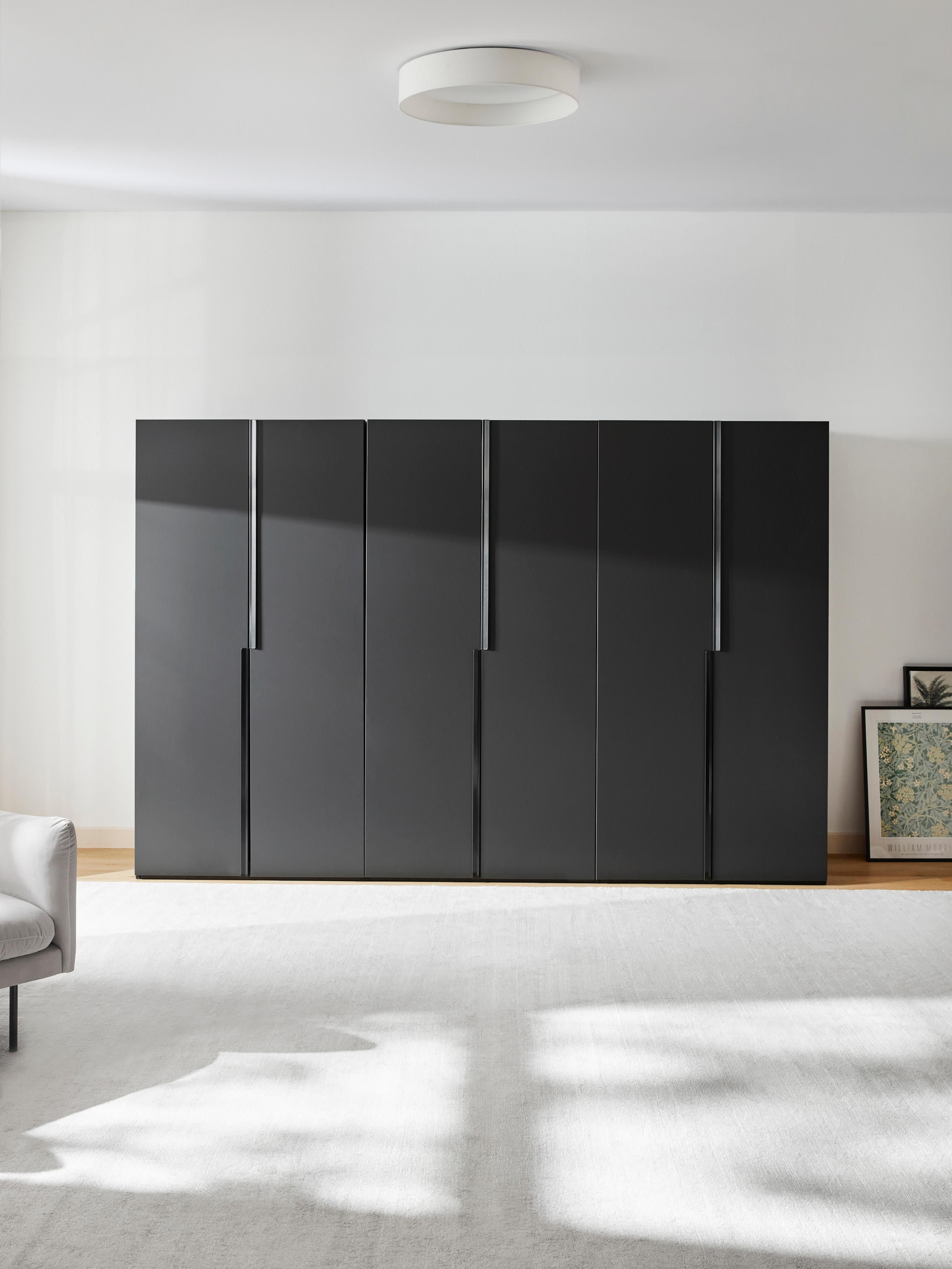 Leon Modular Hinged Door Wardrobe, 300 cm Wide, in various sizes