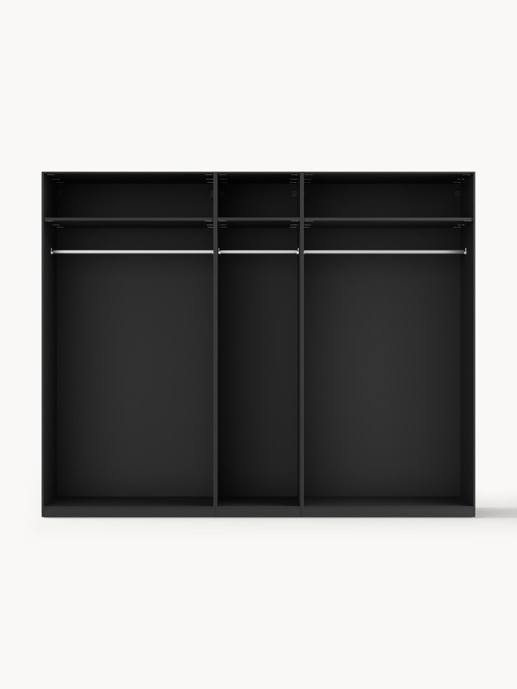 Jeanne Modular Hinged Door Wardrobe, 250 cm Wide, in various sizes