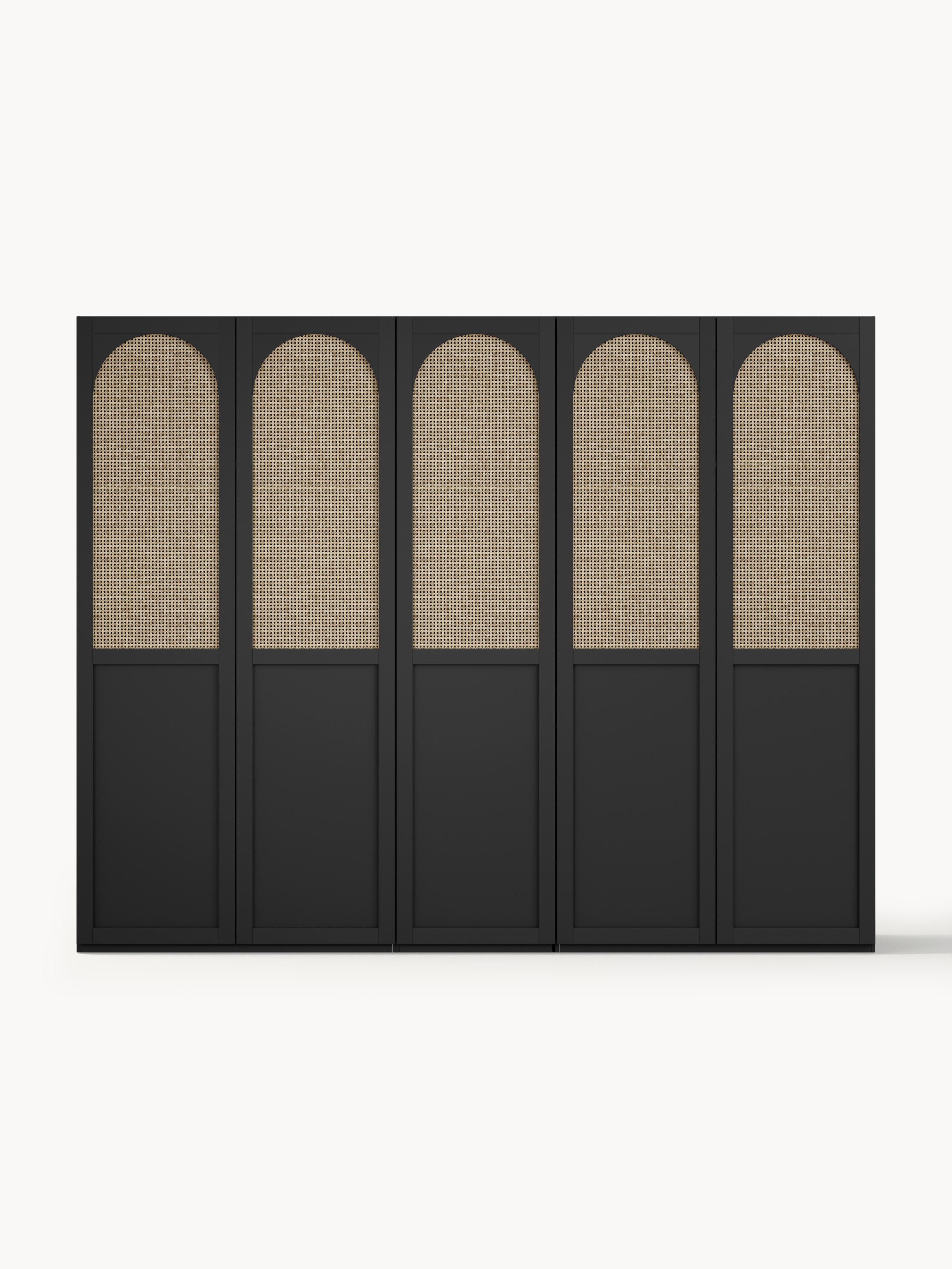 Jeanne Modular Hinged Door Wardrobe, 250 cm Wide, in various sizes