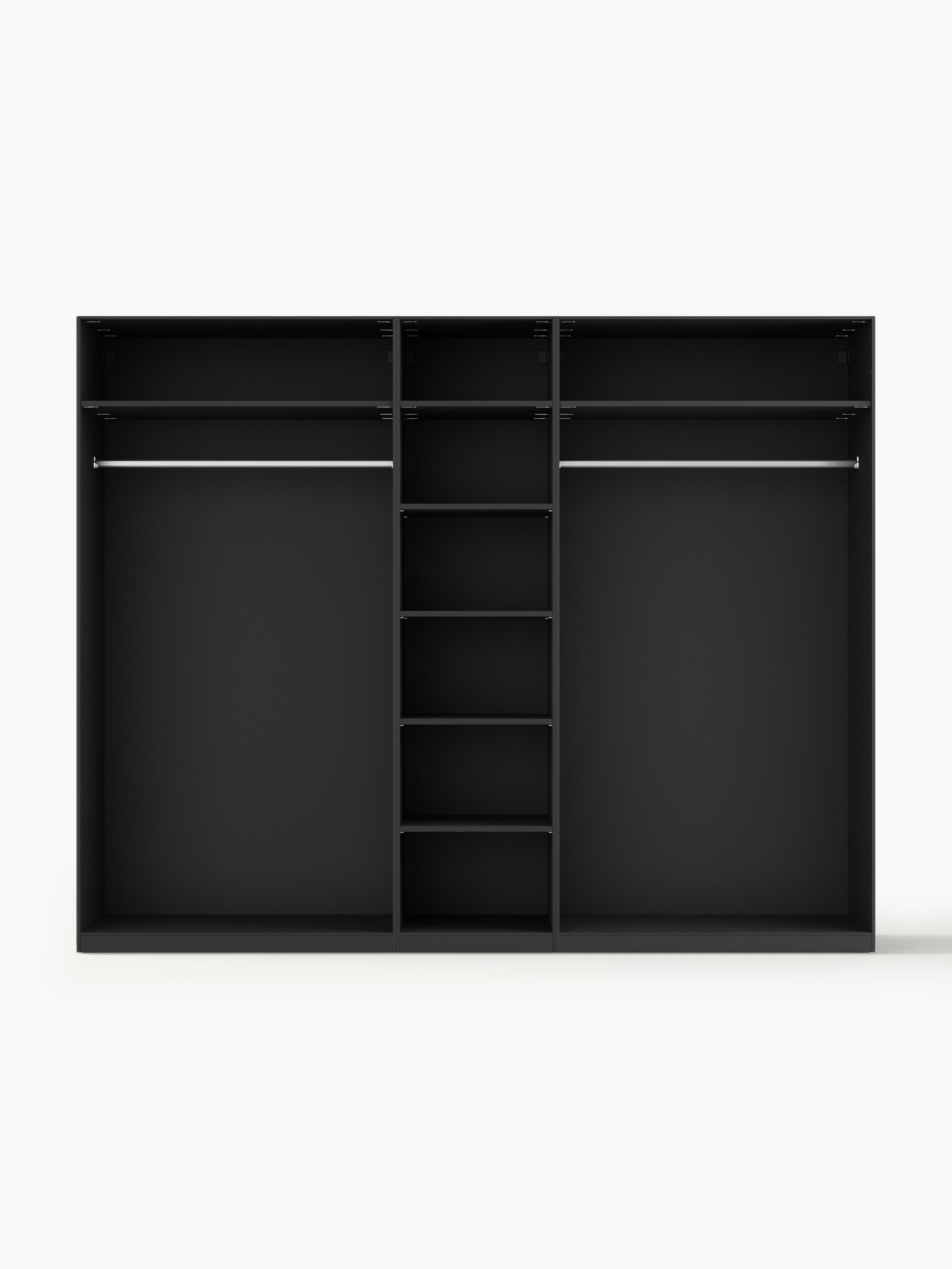 Jeanne Modular Hinged Door Wardrobe, 250 cm Wide, in various sizes