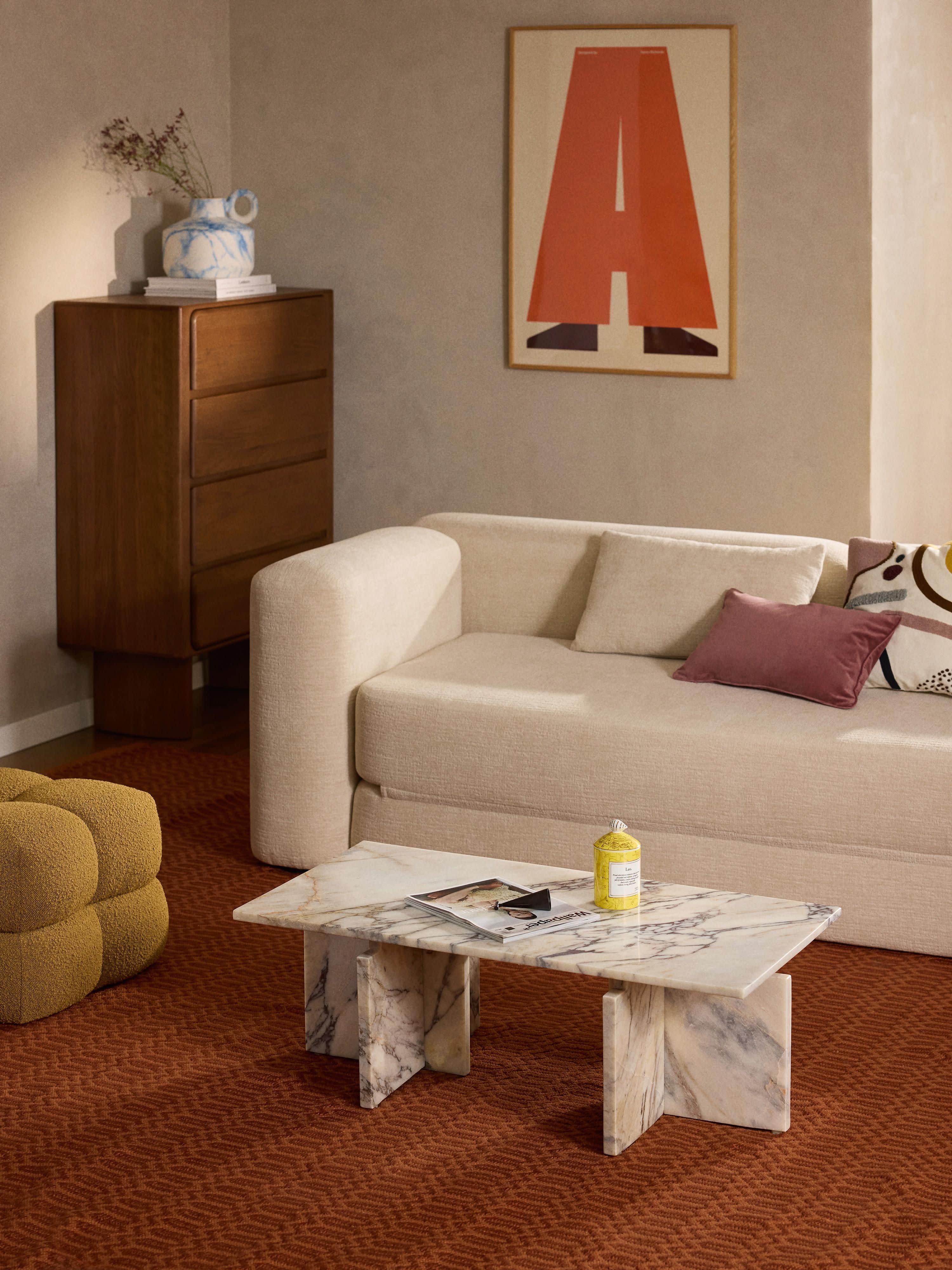 Marisa Marble Coffee Table