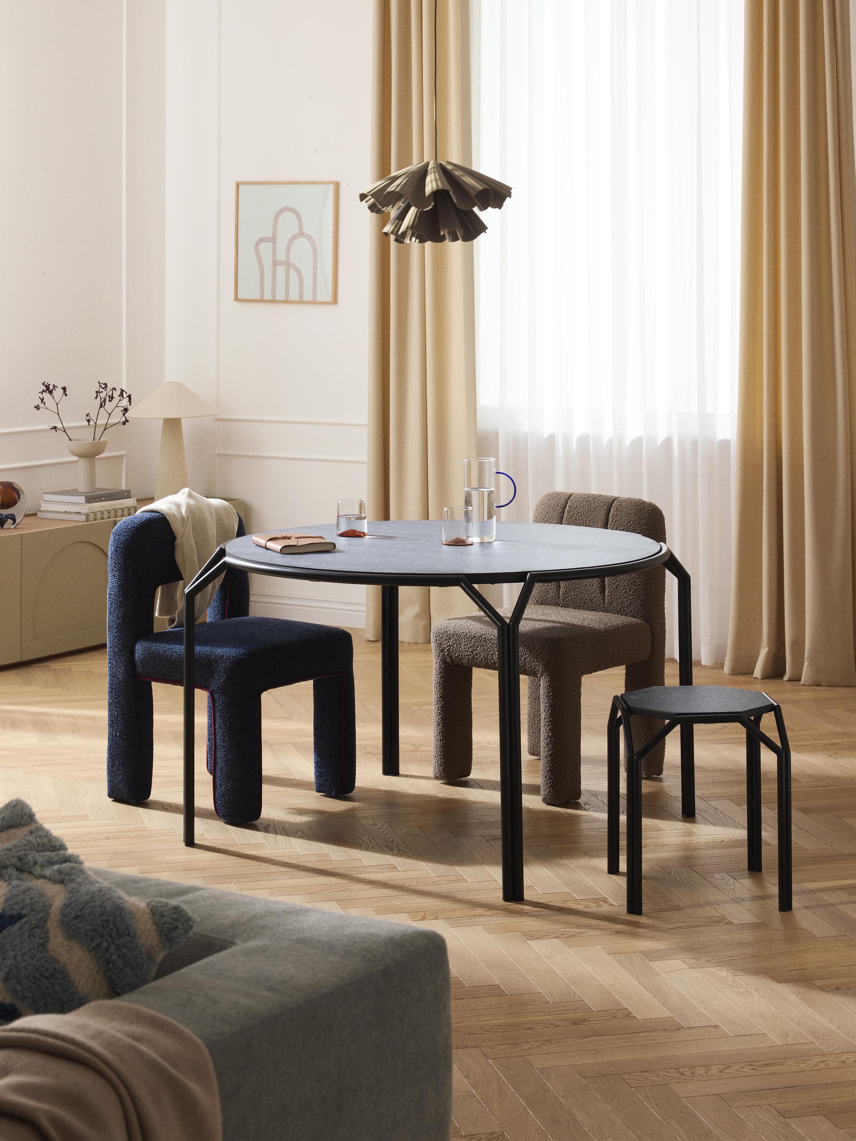 Westwing x Rezign®, Round Dining Table Danilo, Ø 120 cm