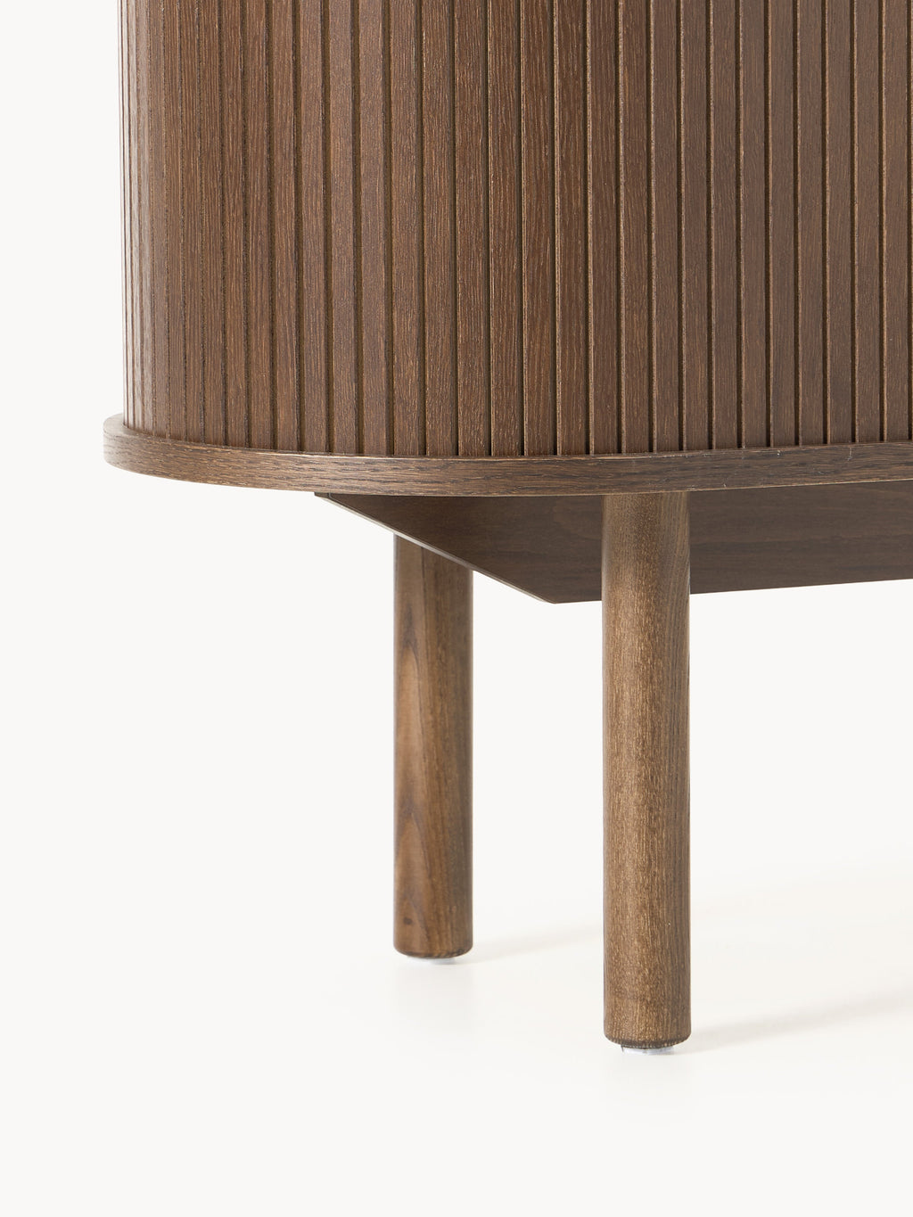 Calary TV Stand with Fluted Front
