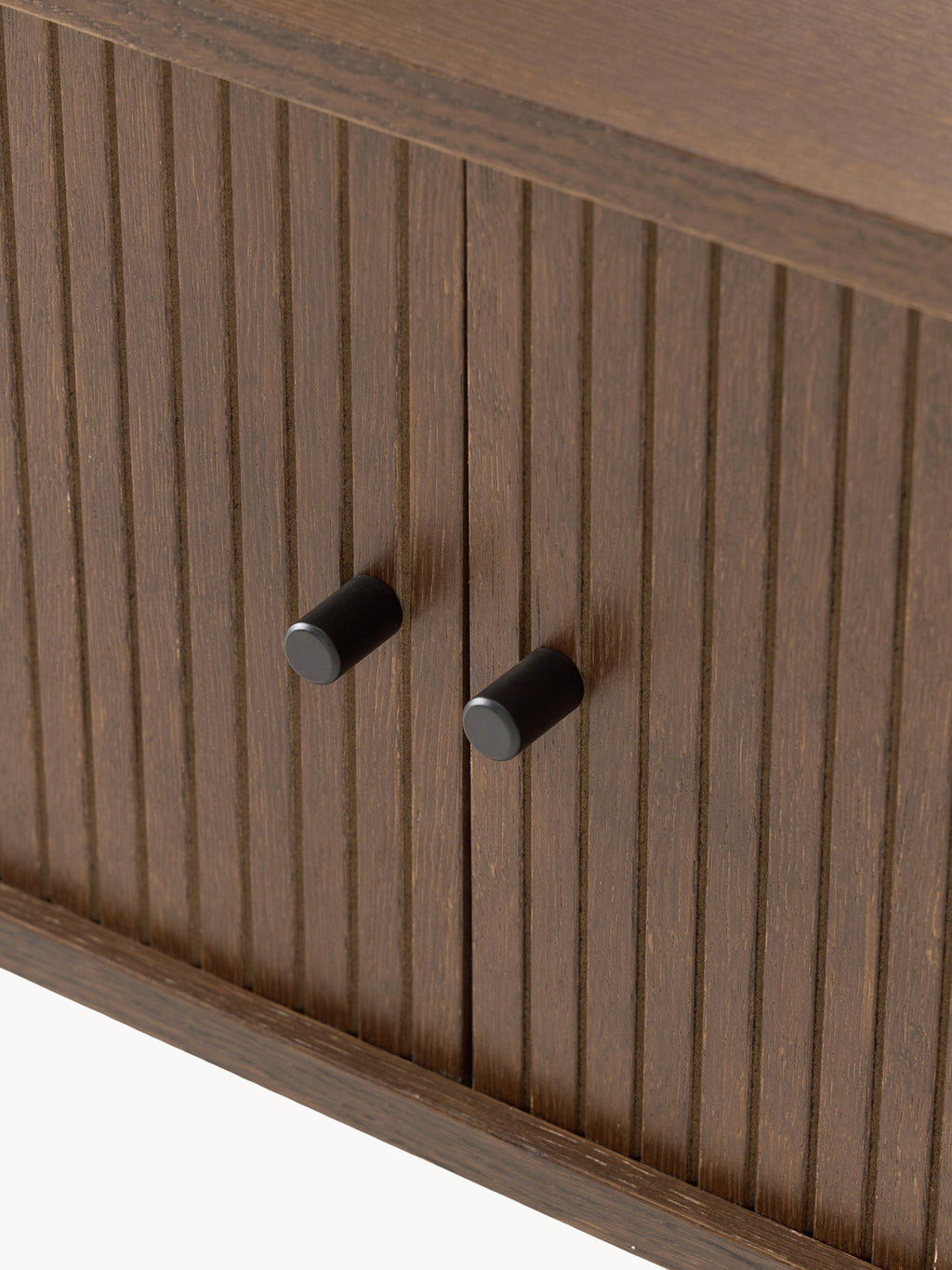 Calary TV Stand with Fluted Front