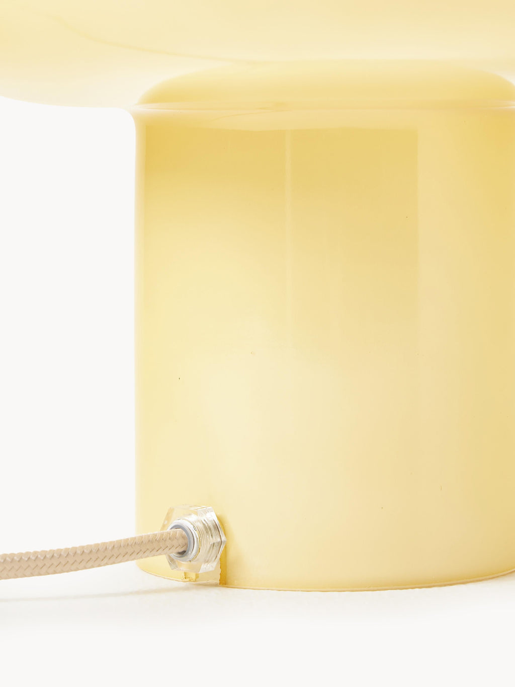Baya Small Opal Glass Table Lamp