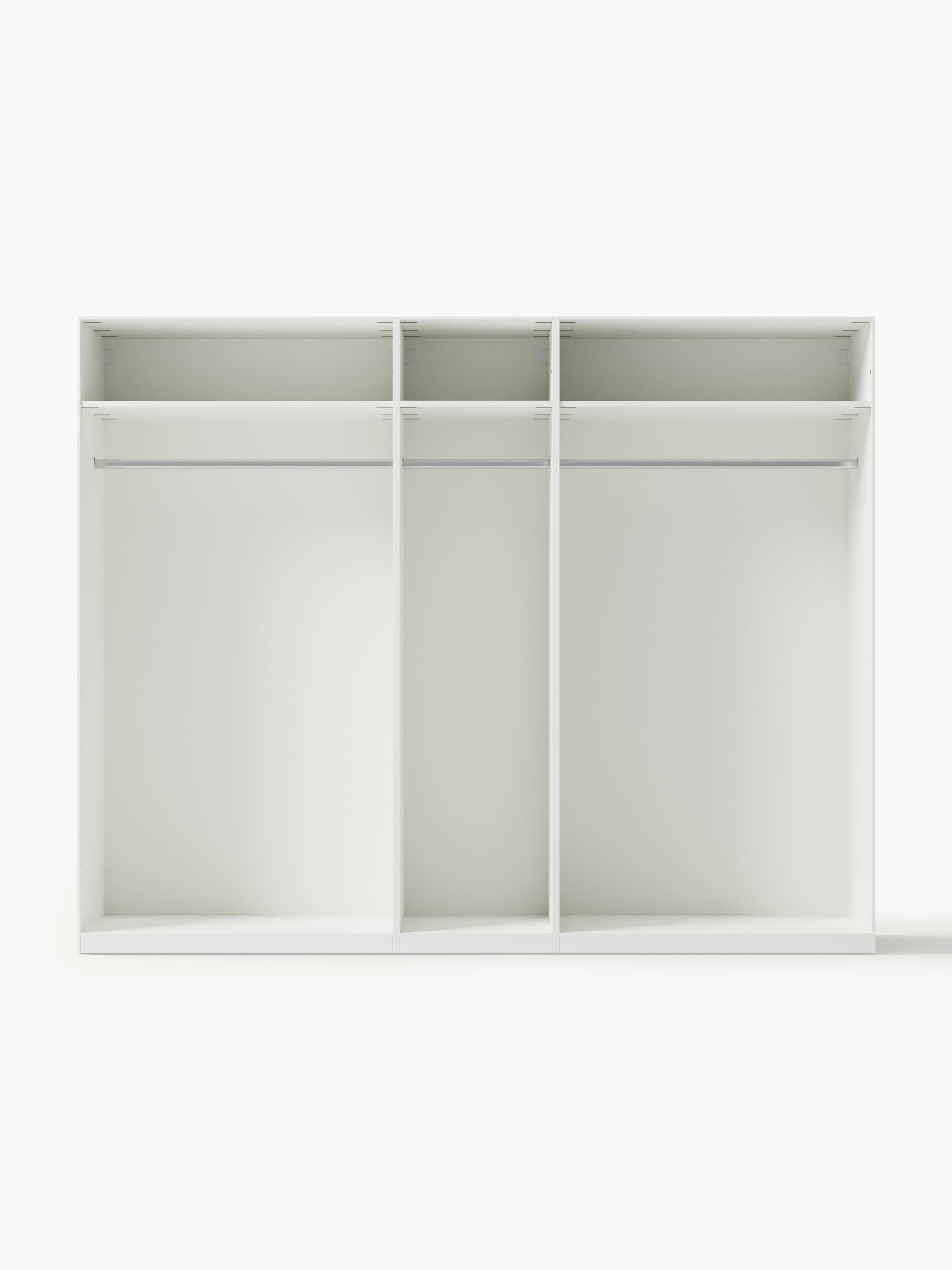 Jeanne Modular Hinged Door Wardrobe, 250 cm Wide, in various sizes