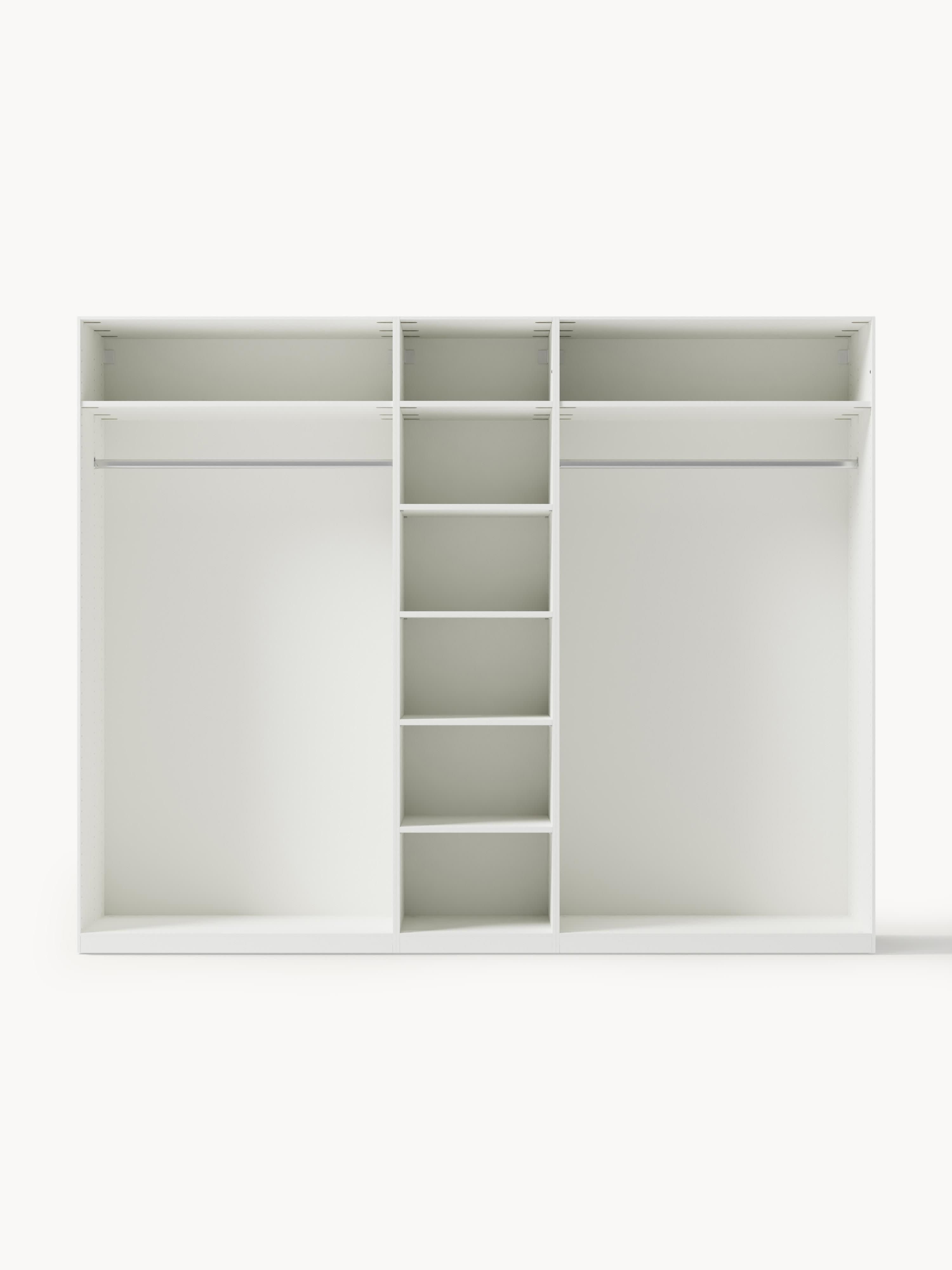 Jeanne Modular Hinged Door Wardrobe, 250 cm Wide, in various sizes