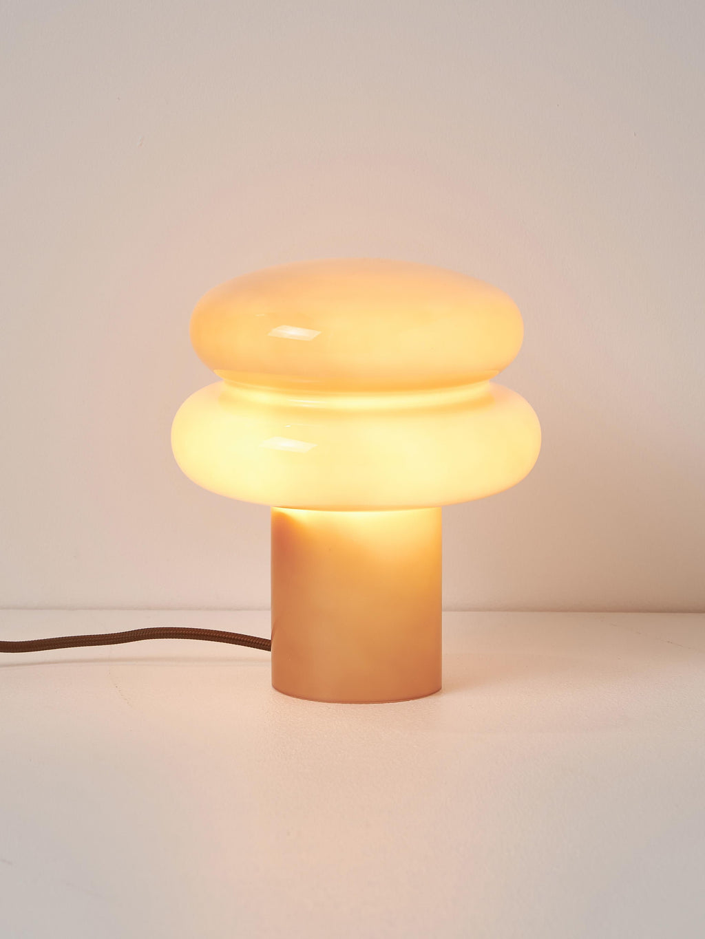 Baya Small Opal Glass Table Lamp
