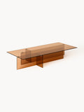 Gallery image 1 - Large Glass Coffee Table Anouk, W 160 cm
