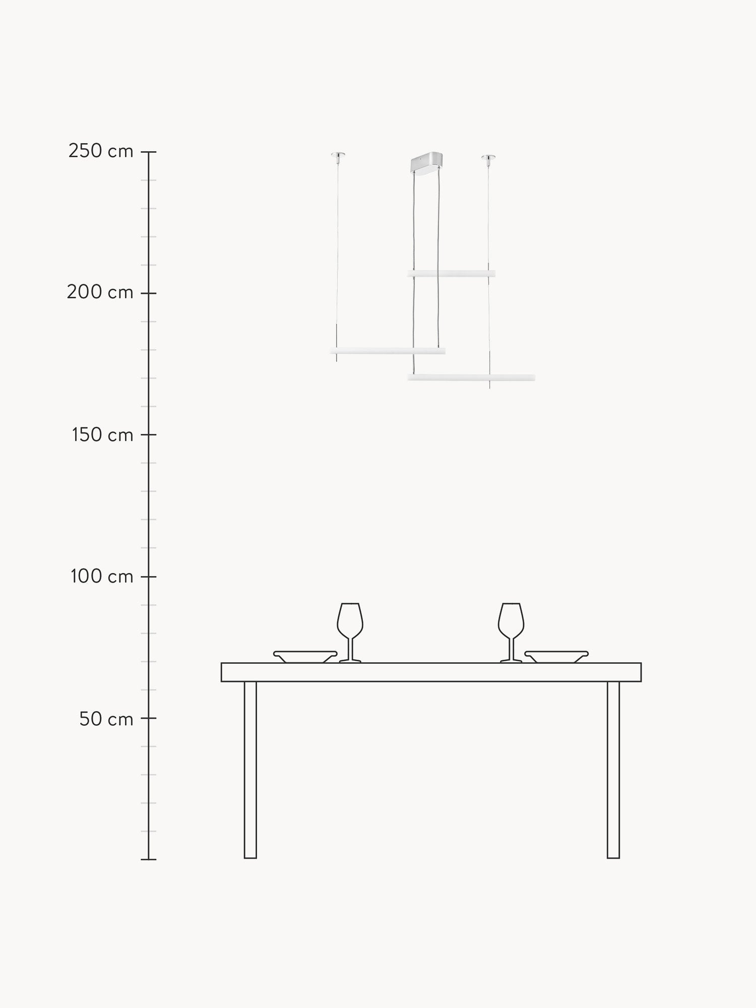 Aleron Large LED Pendant Light