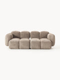 Gallery image 1 - Modular Teddy-Bouclé Sofa Tayla (3-seater)