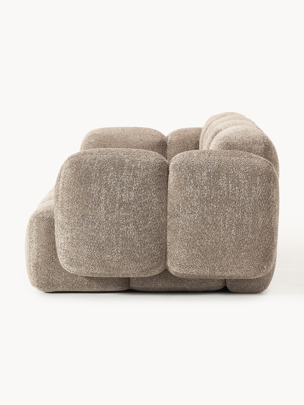 Tayla Modular Teddy-Bouclé Sofa (3-seater)