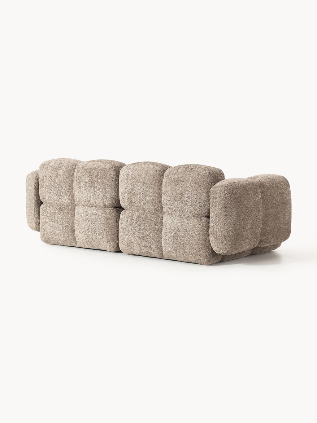 Tayla Modular Teddy-Bouclé Sofa (3-seater)