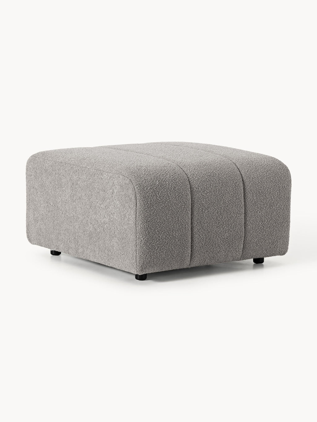 Gallery image 1 - Bouclé Ottoman Lena
