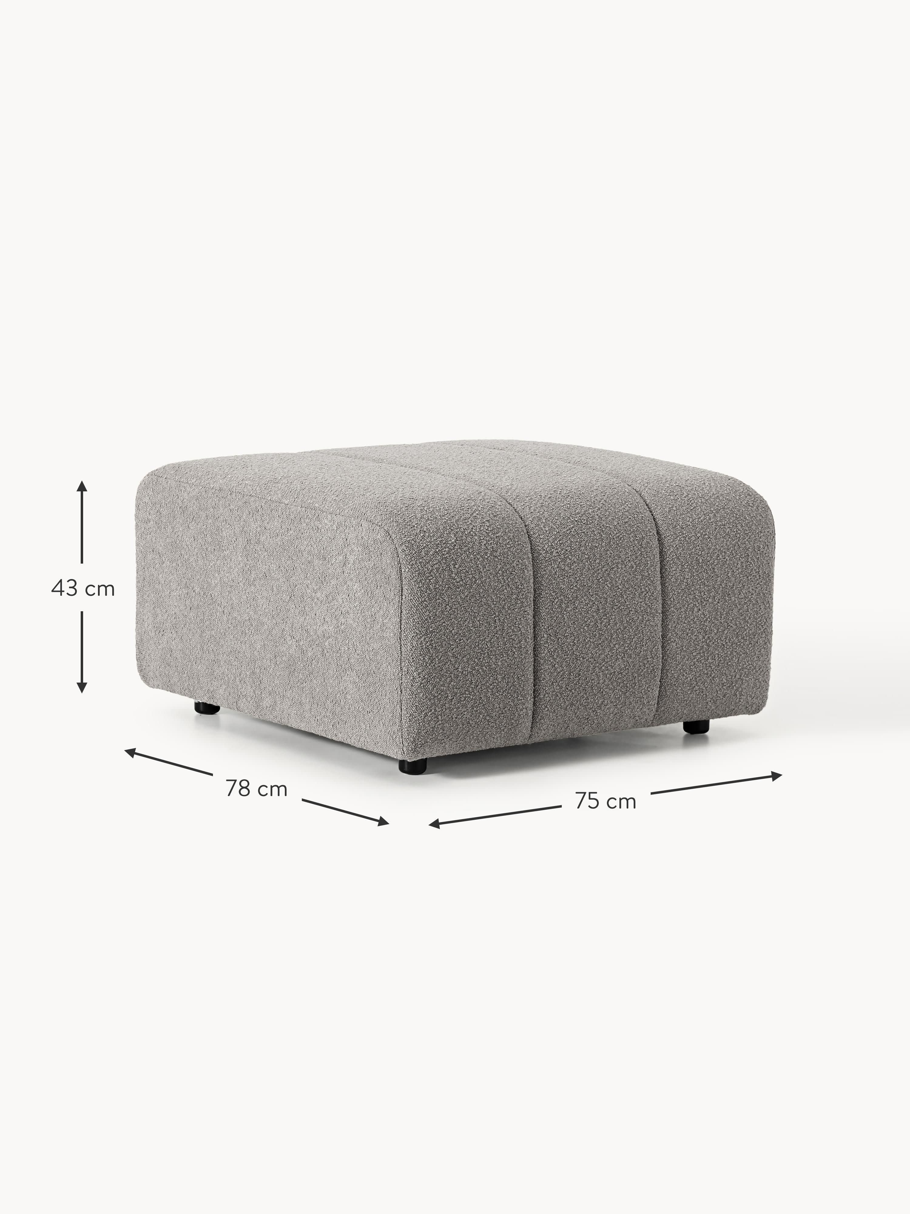 Lena Bouclé Ottoman