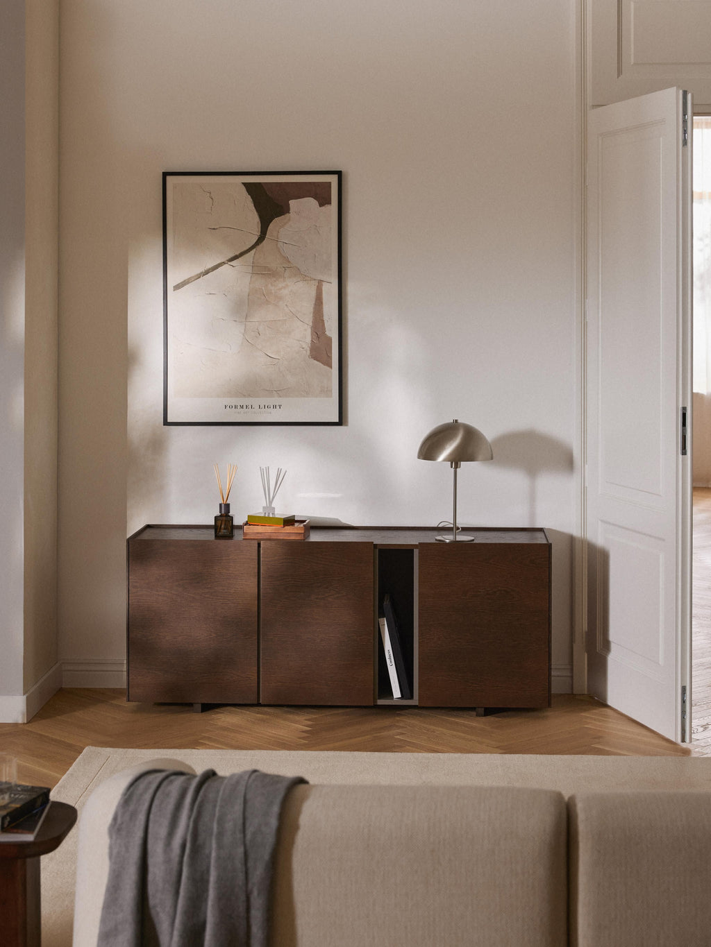 Larsen Wooden Sideboard, W 160 cm