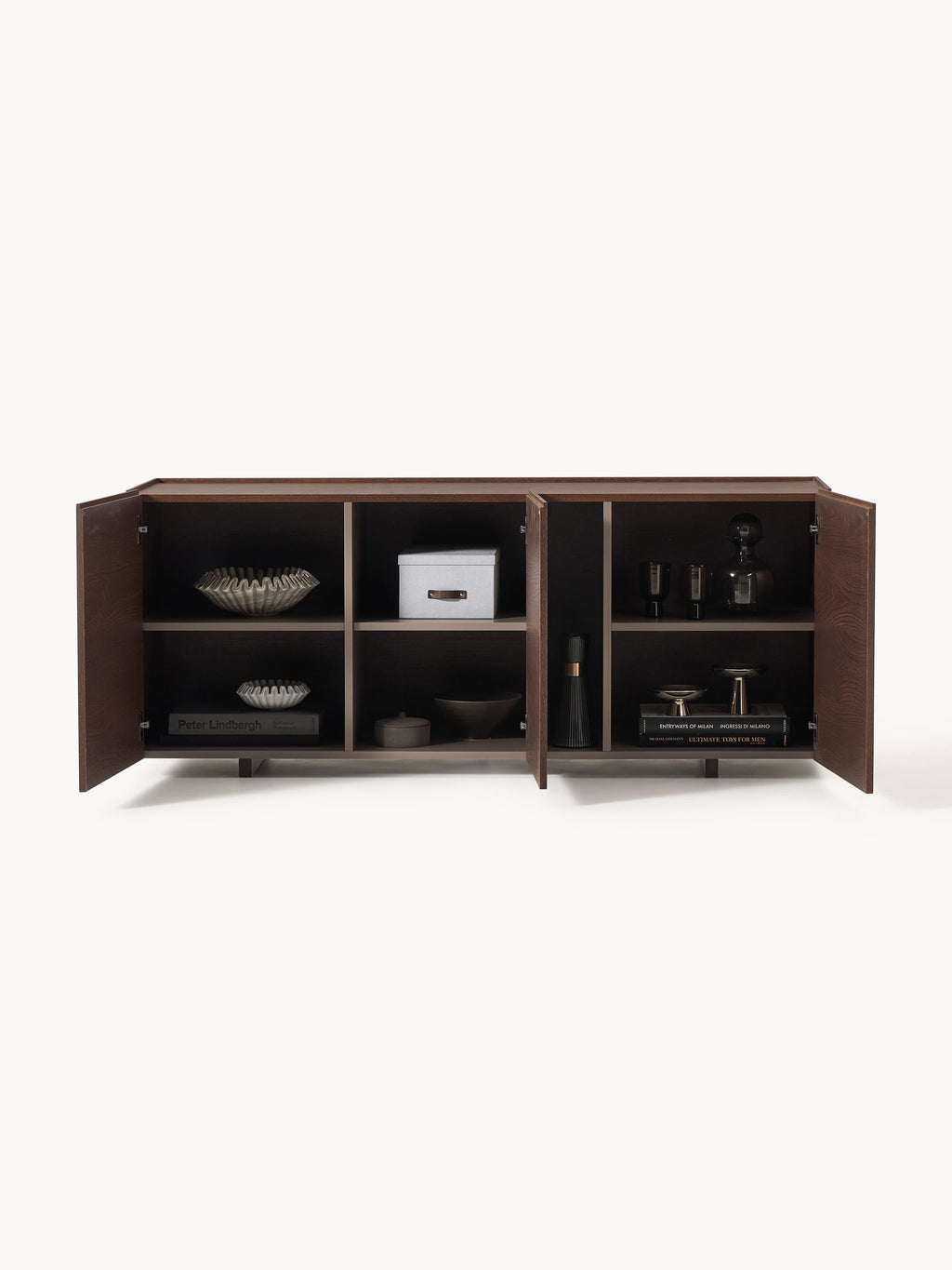 Larsen Wooden Sideboard, W 160 cm