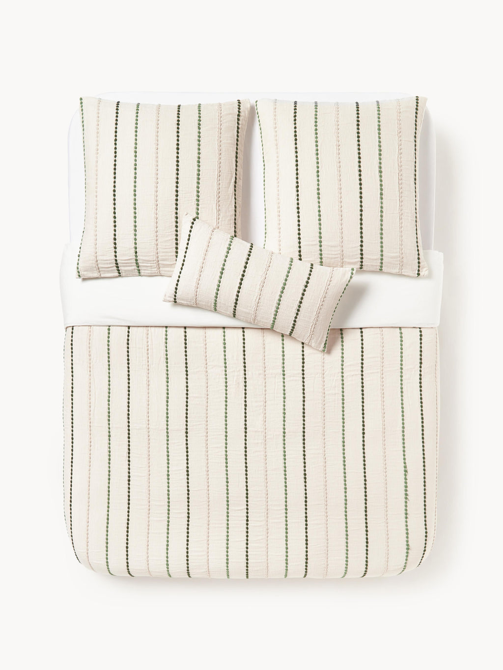Arabella Cotton Percale Duvet Cover