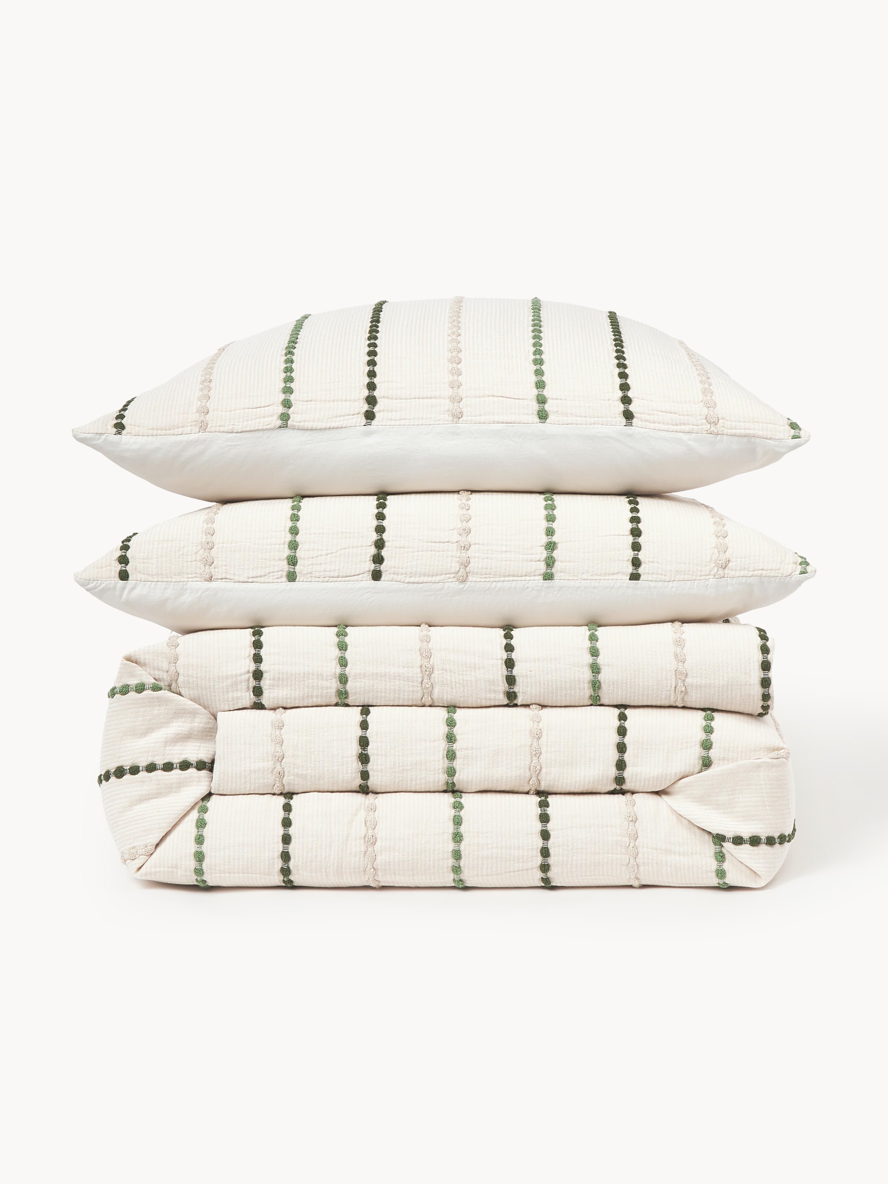 Arabella Cotton Percale Duvet Cover
