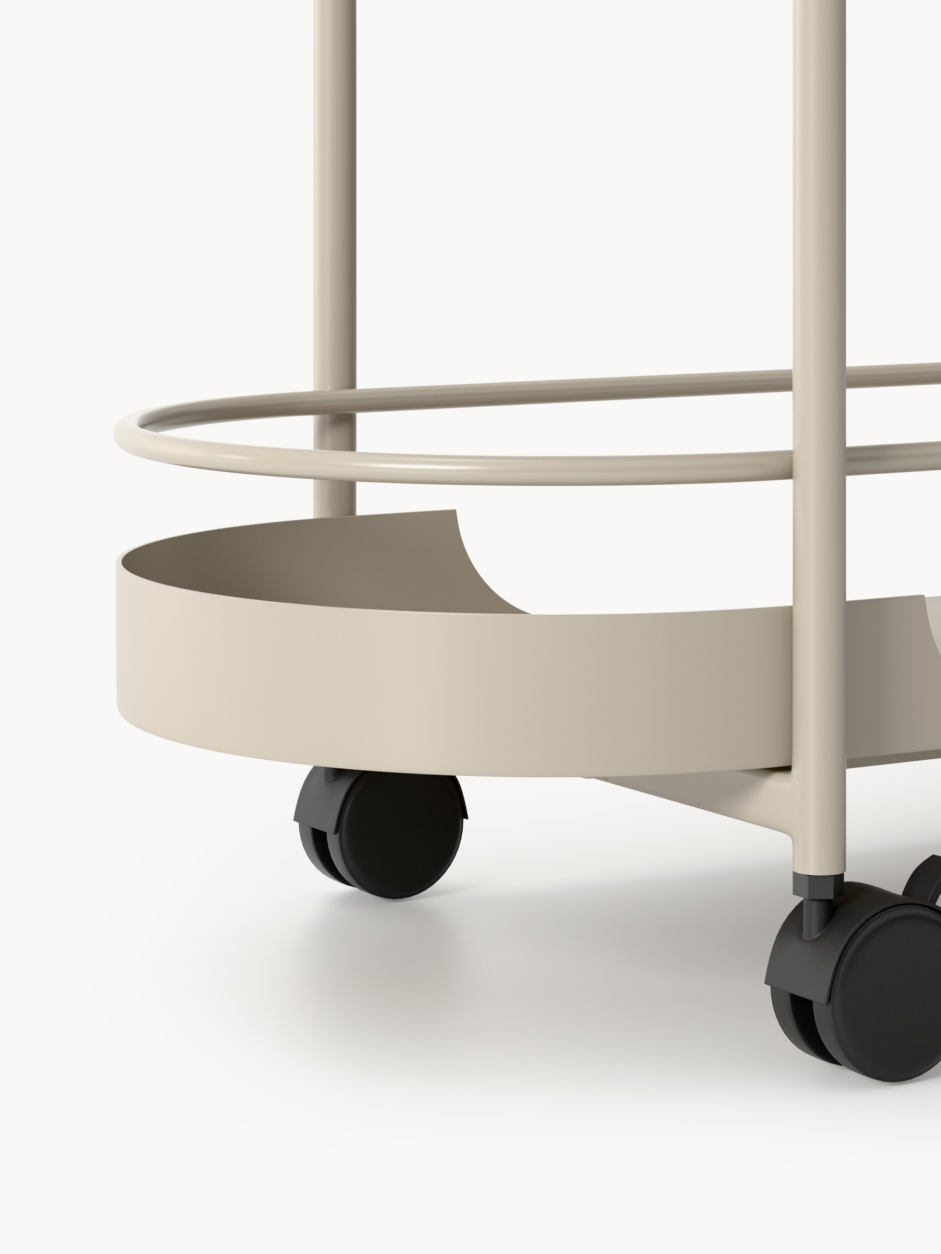 Taru Metal Serving Trolley