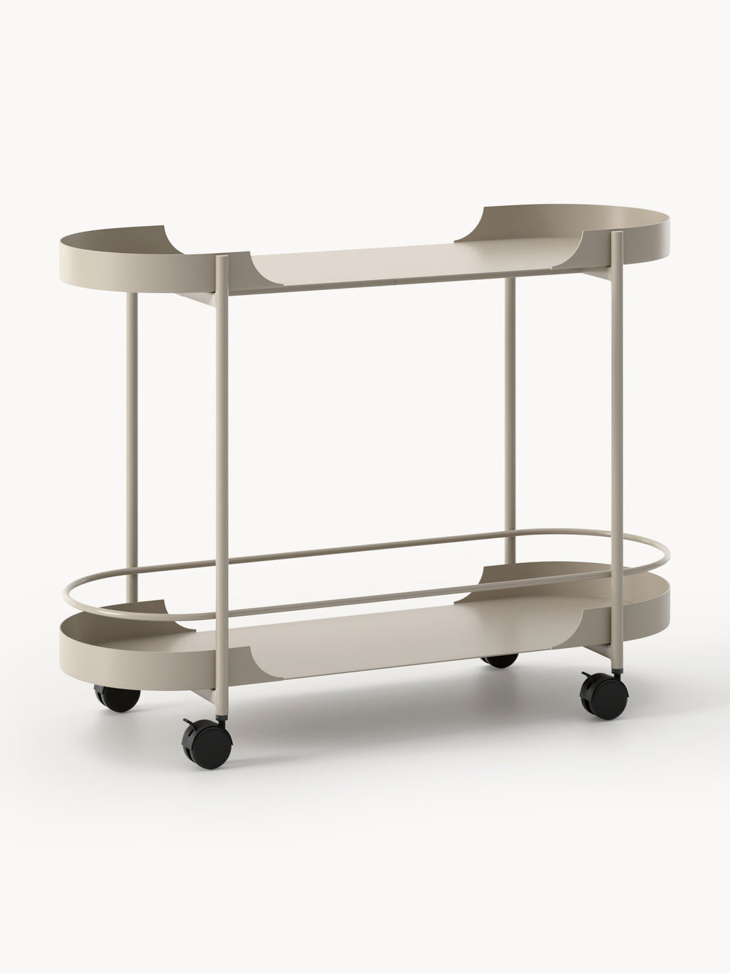 Taru Metal Serving Trolley