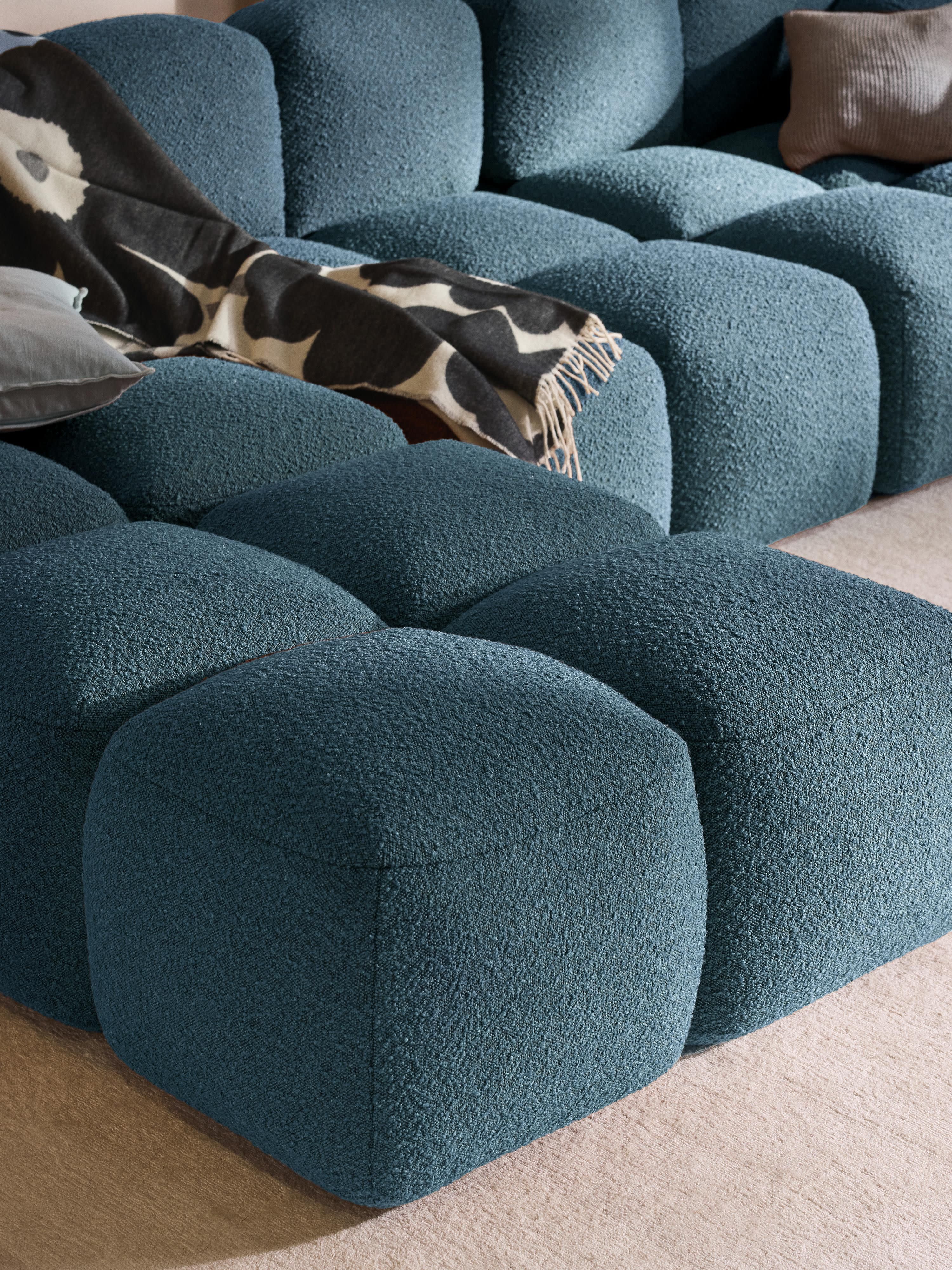 Tayla Bouclé Ottoman