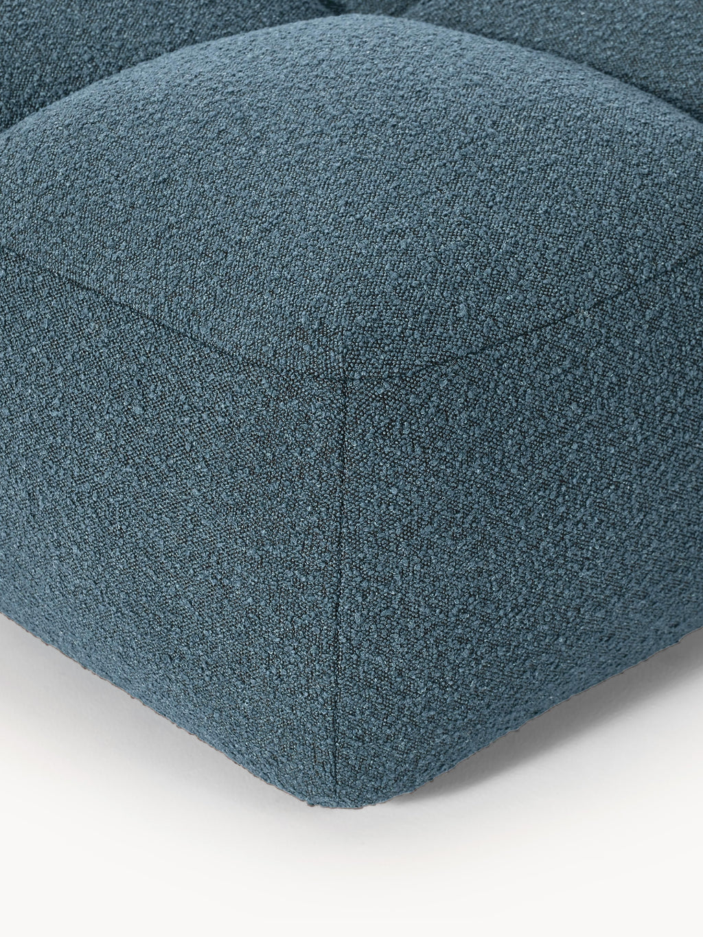 Tayla Bouclé Ottoman
