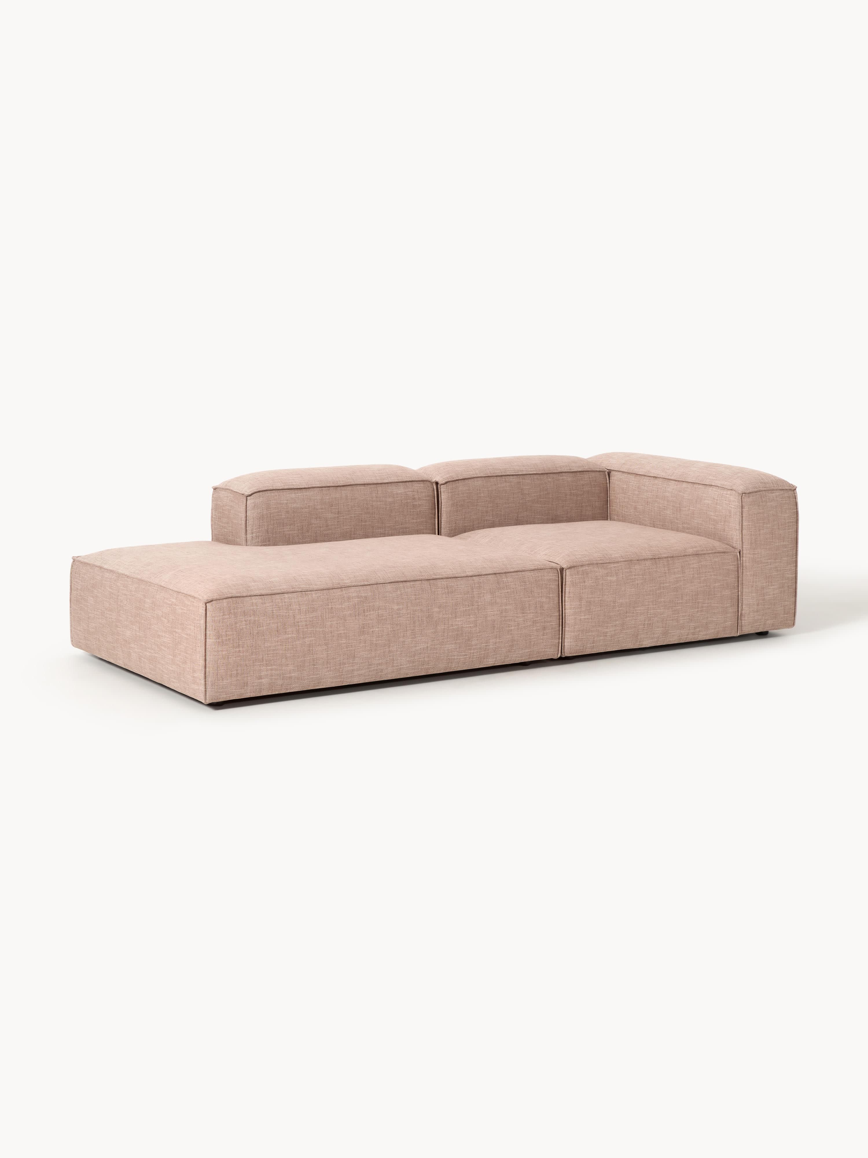Lennon Linen Blend Modular Ottoman