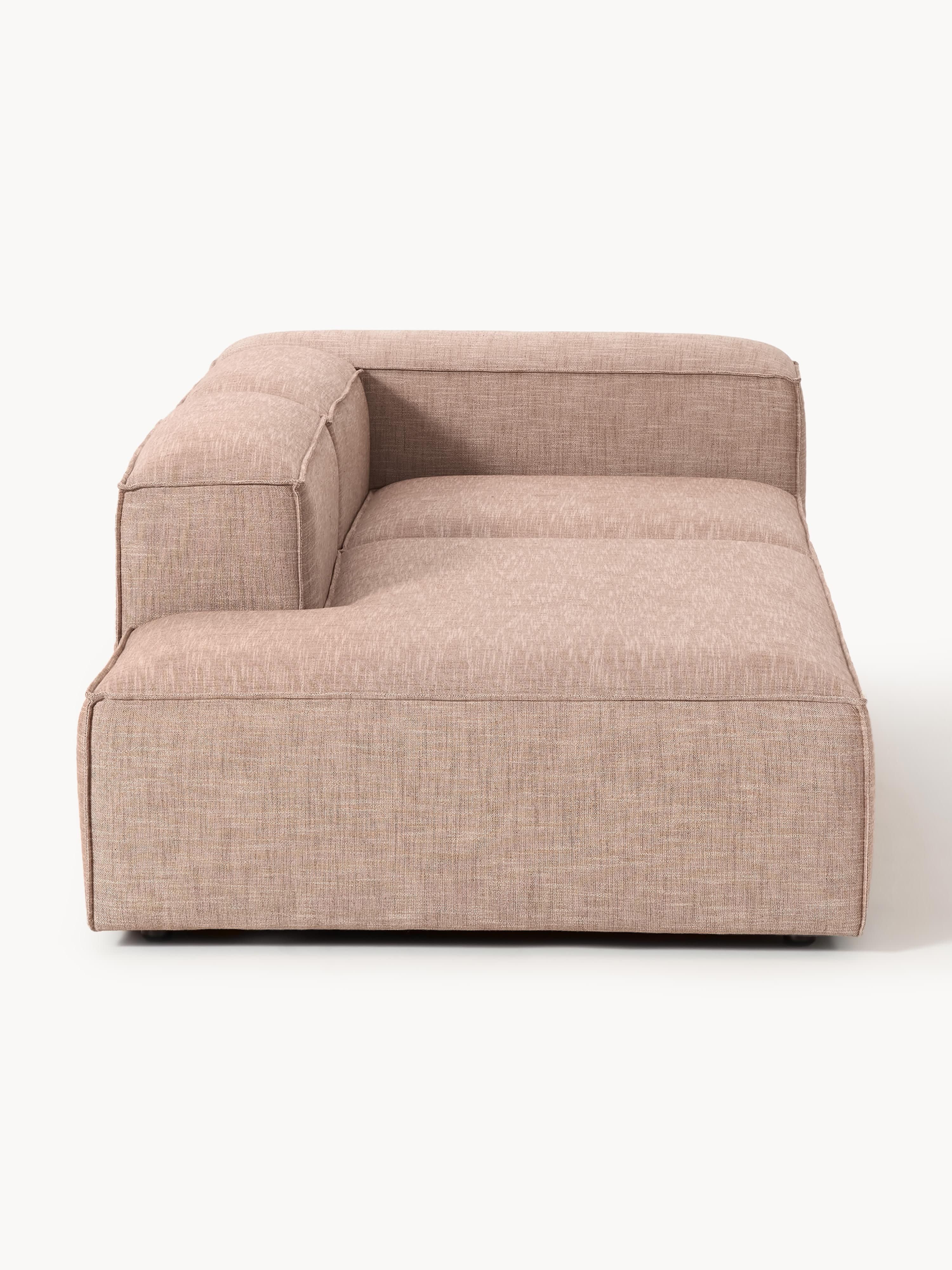 Lennon Linen Blend Modular Ottoman